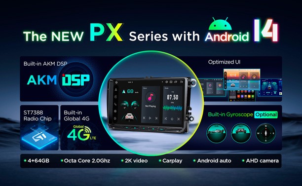 Uus PX Seeria Android 14.0