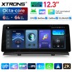  XTRONS QGBS25X3MK 12.3" BMW X3 E83 M-ASK Multimeedia Android 14.0 Octa-Core 4G 