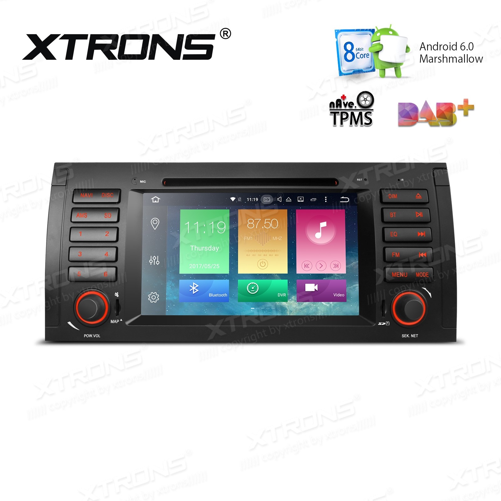 XTRONS PB7653BAP