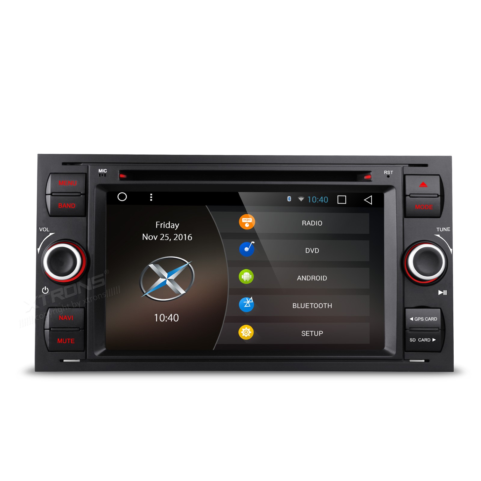 XTRONS PCD76QSFA-B