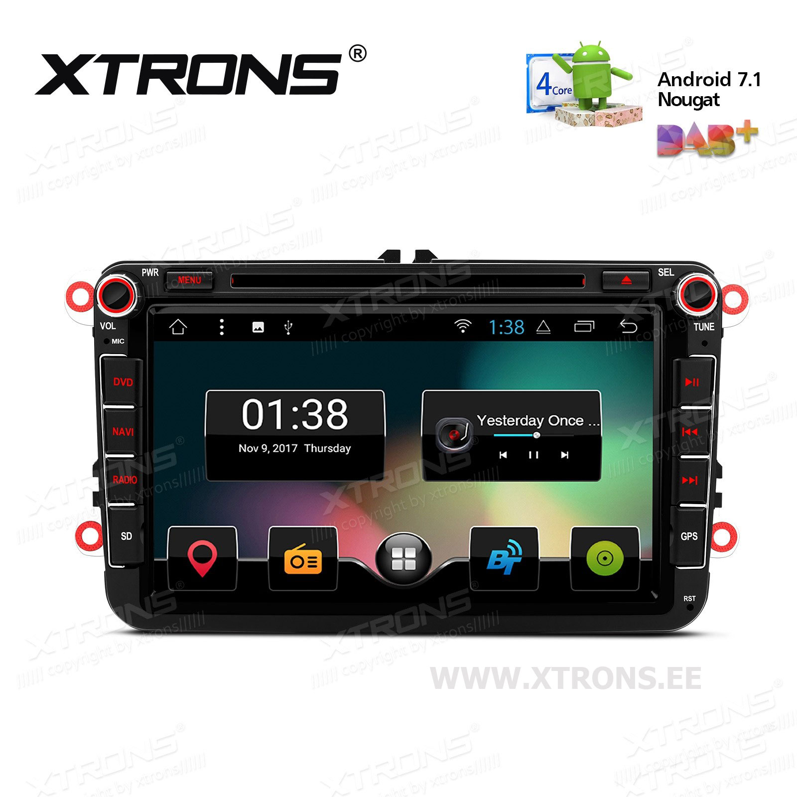 XTRONS PCD87MTV