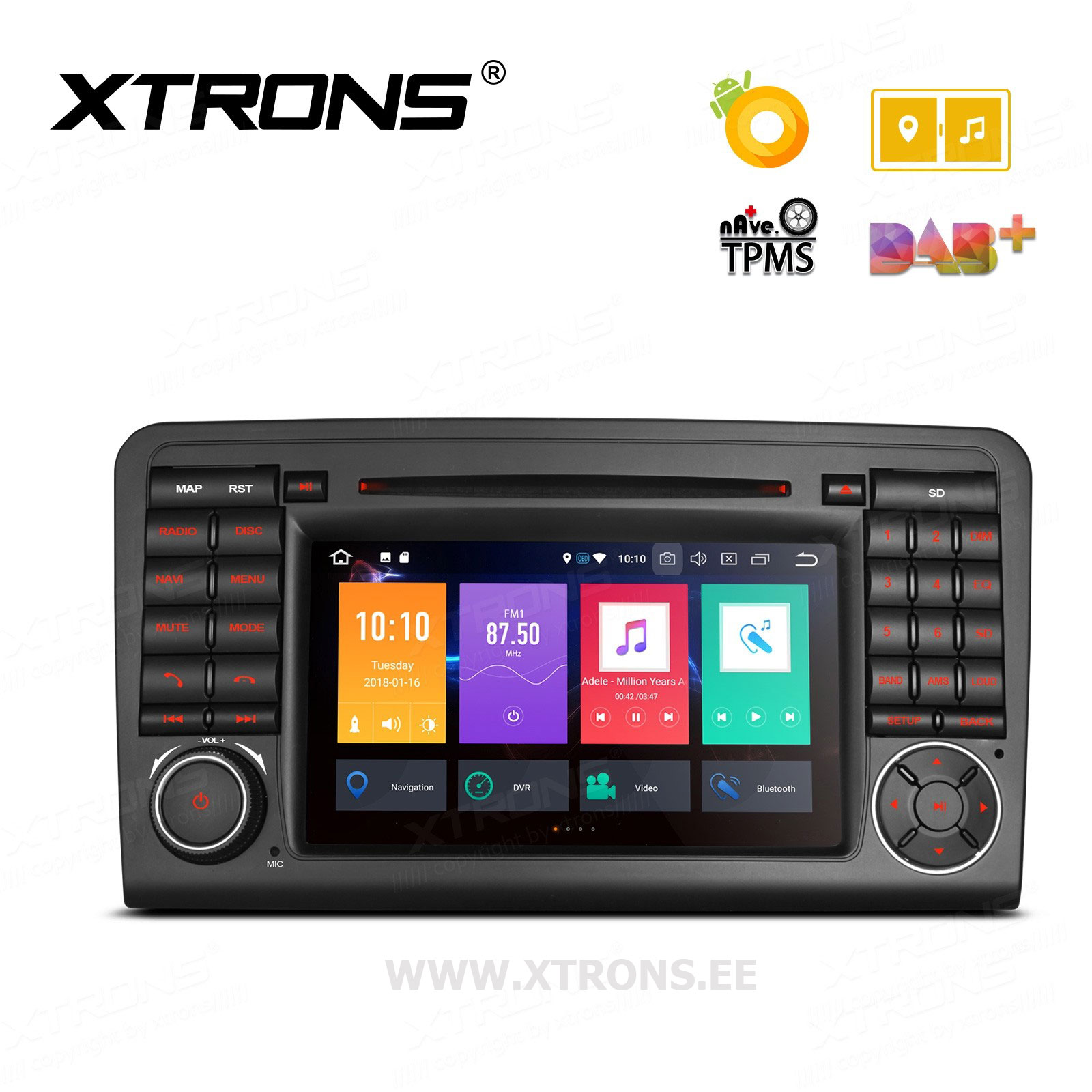 XTRONS PB78M164P 