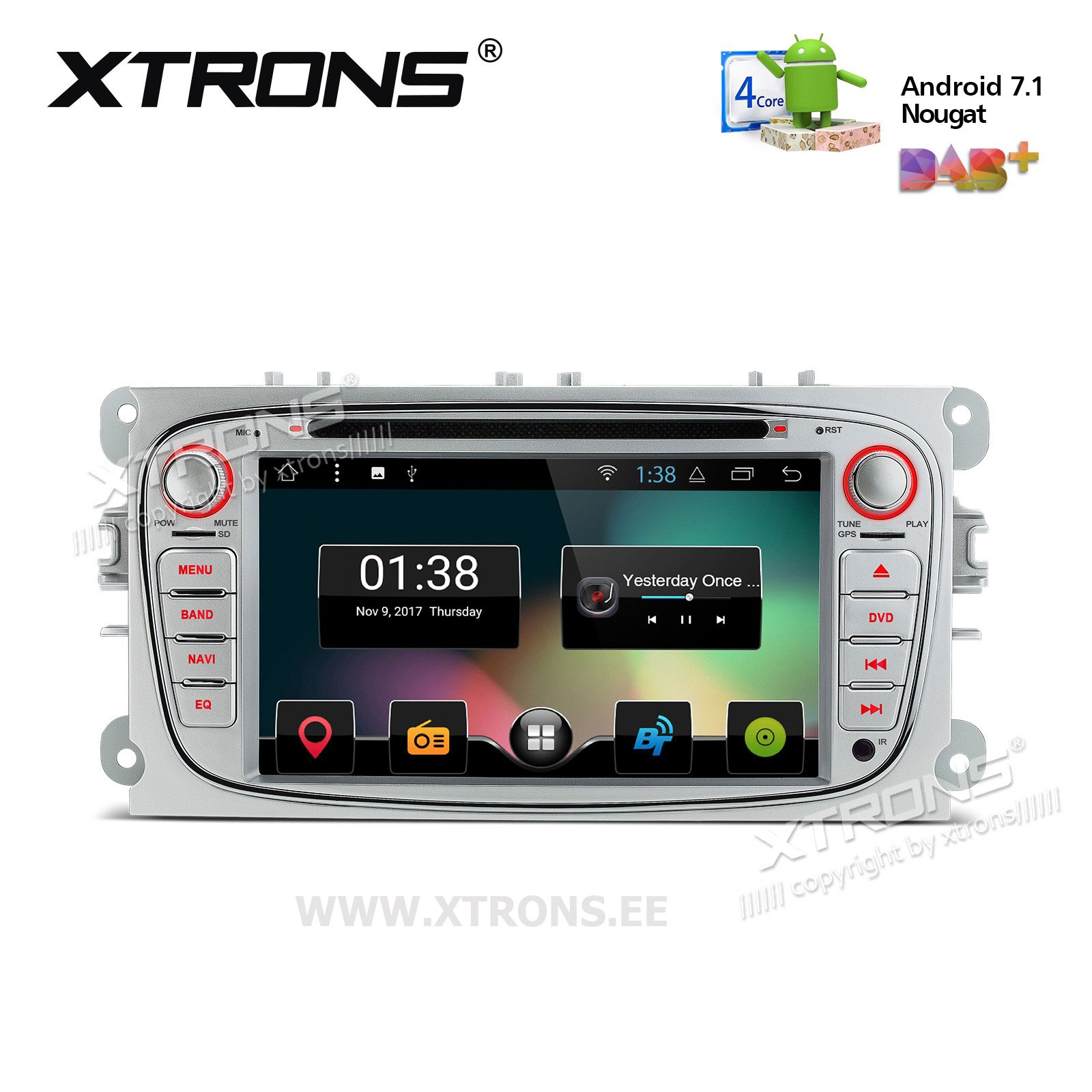 XTRONS PCD77FSF-S