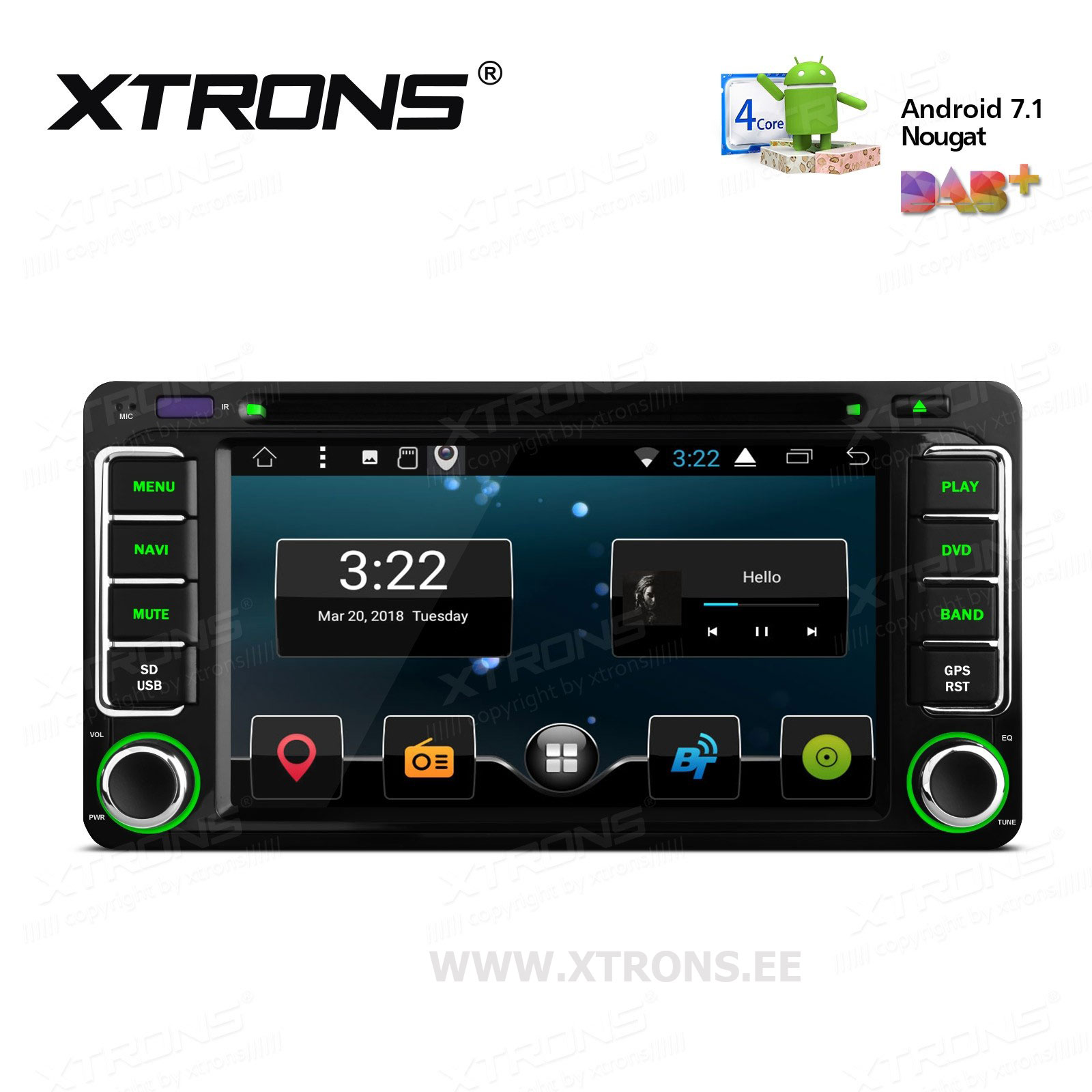 XTRONS PCD67HGT