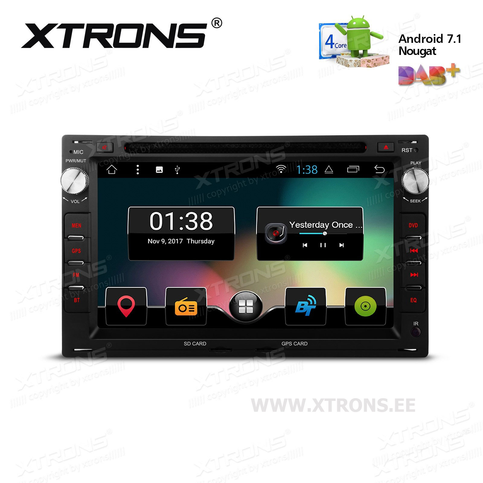 XTRONS PCD77MTW