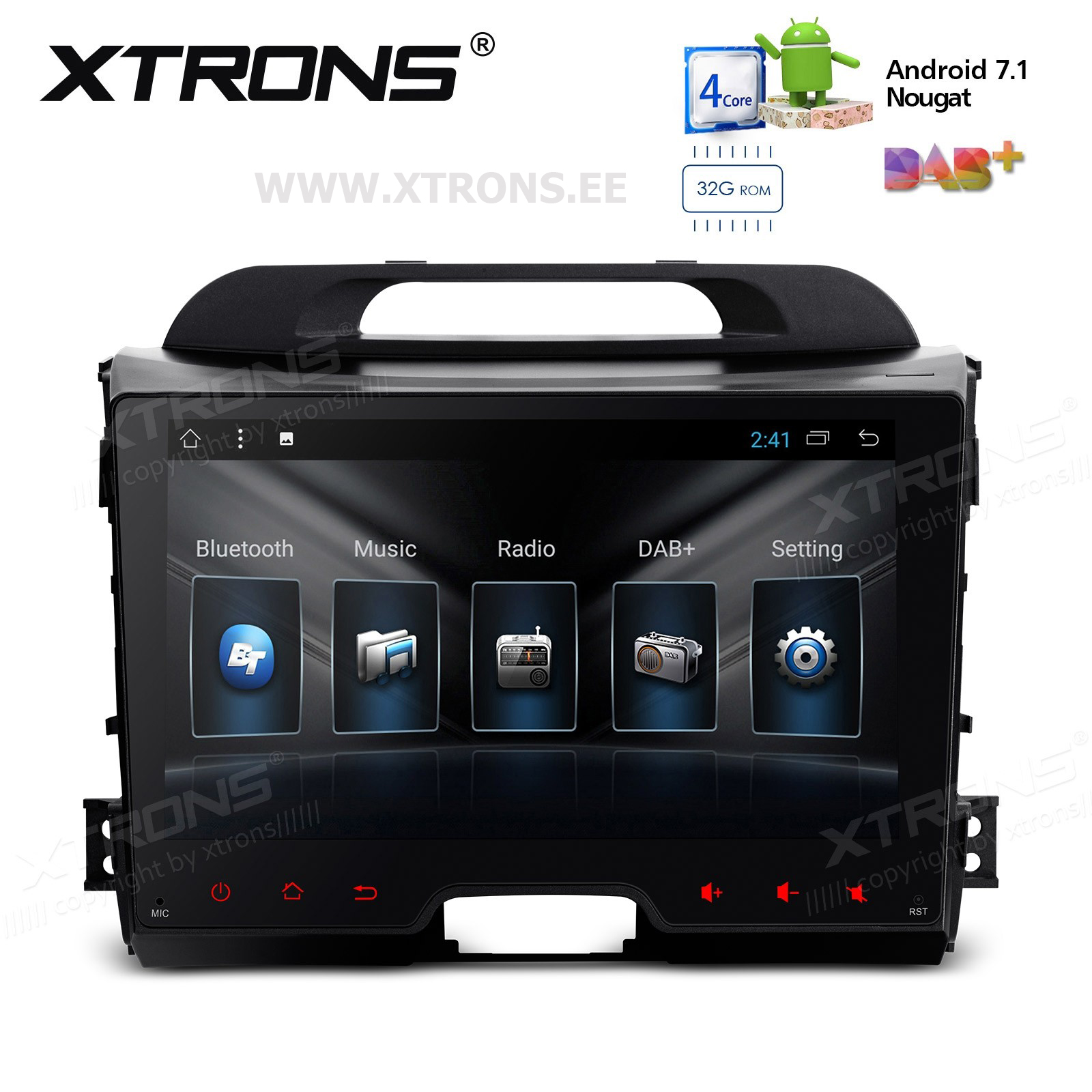 XTRONS PCD97SPKL