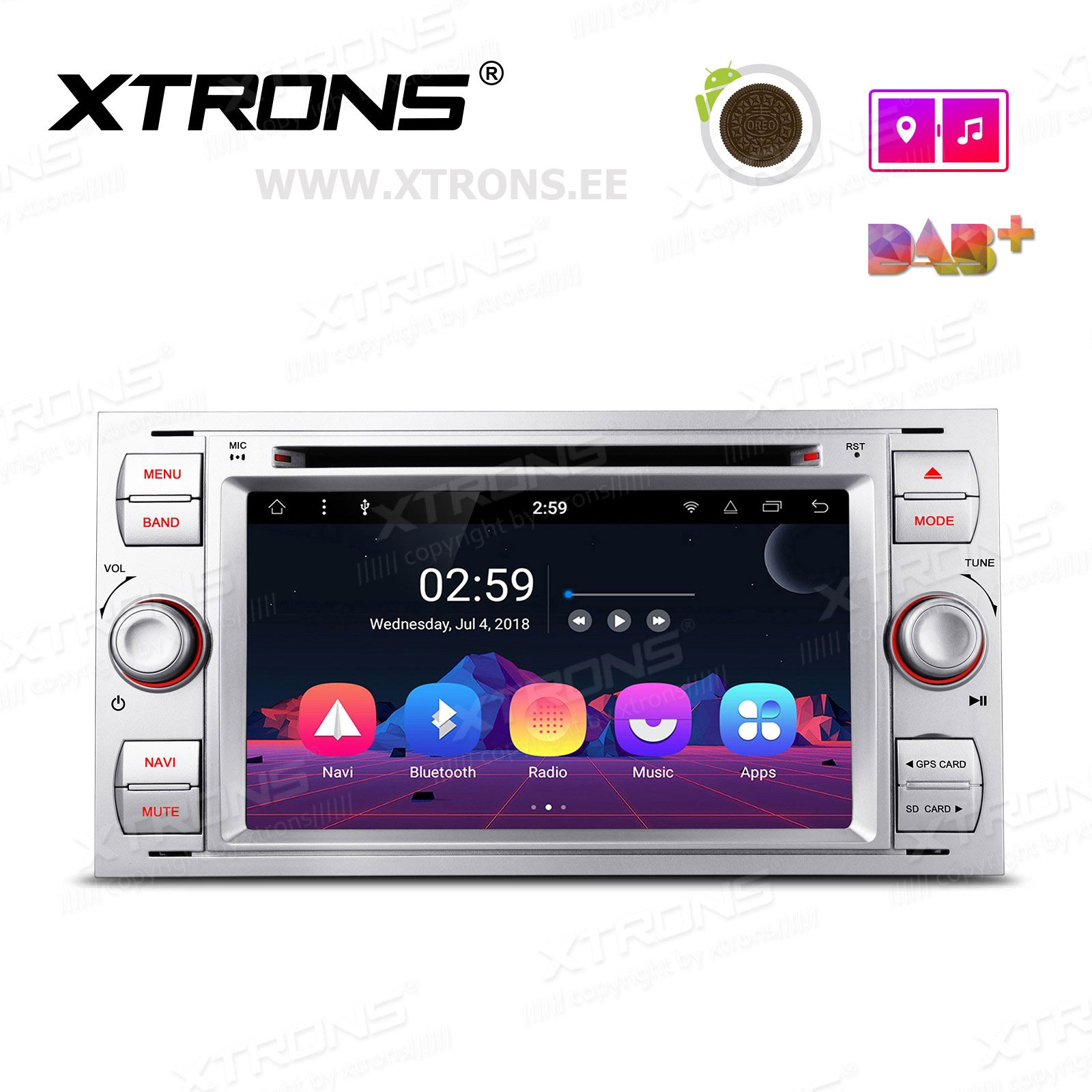 XTRONS PR78QSF-S