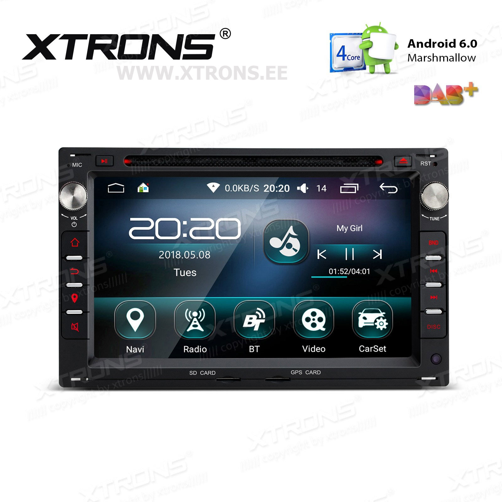 XTRONS PS76MW