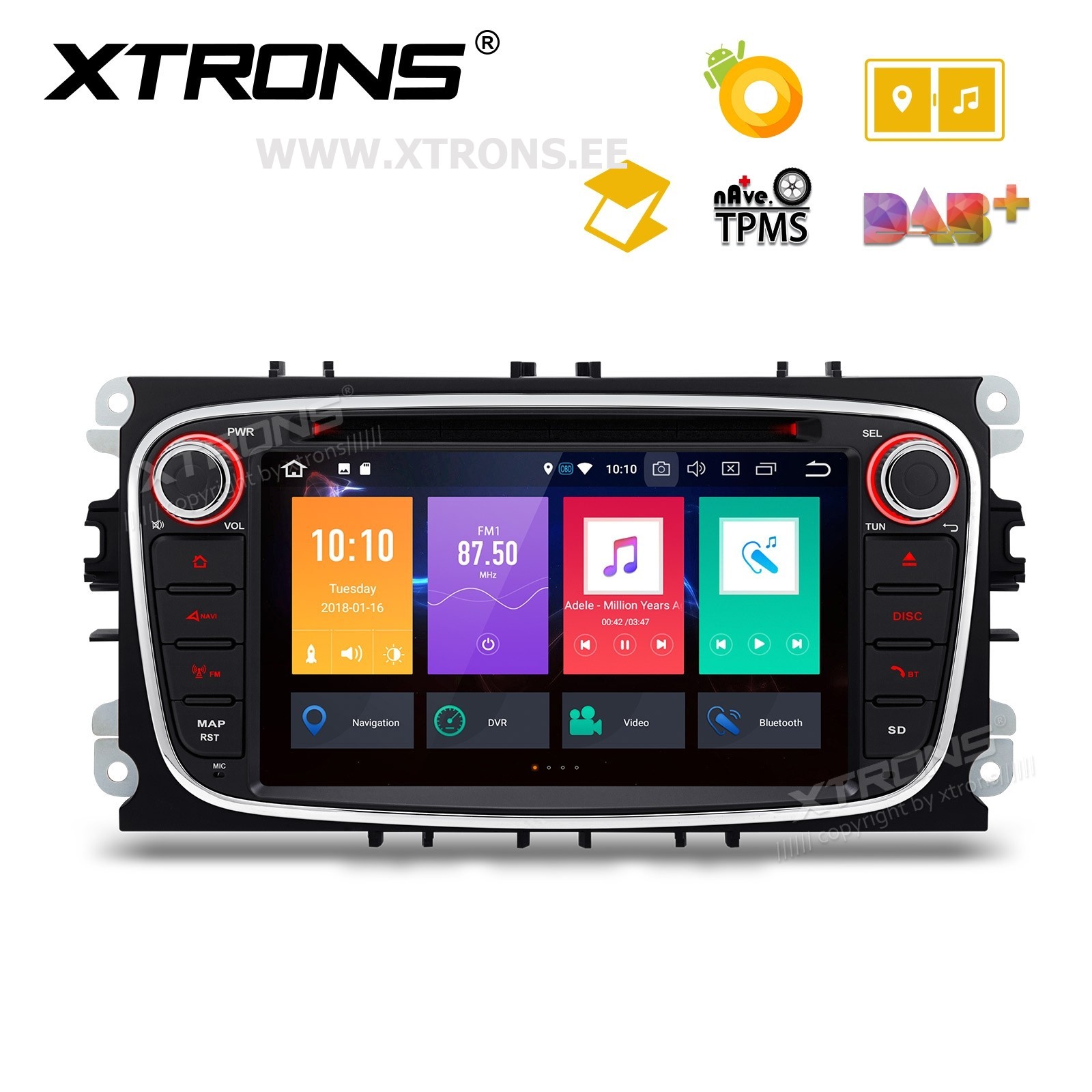 XTRONS PB78FSFIP-B