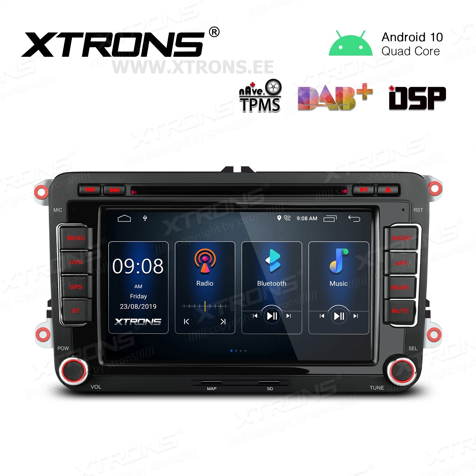 XTRONS PSD70MTV