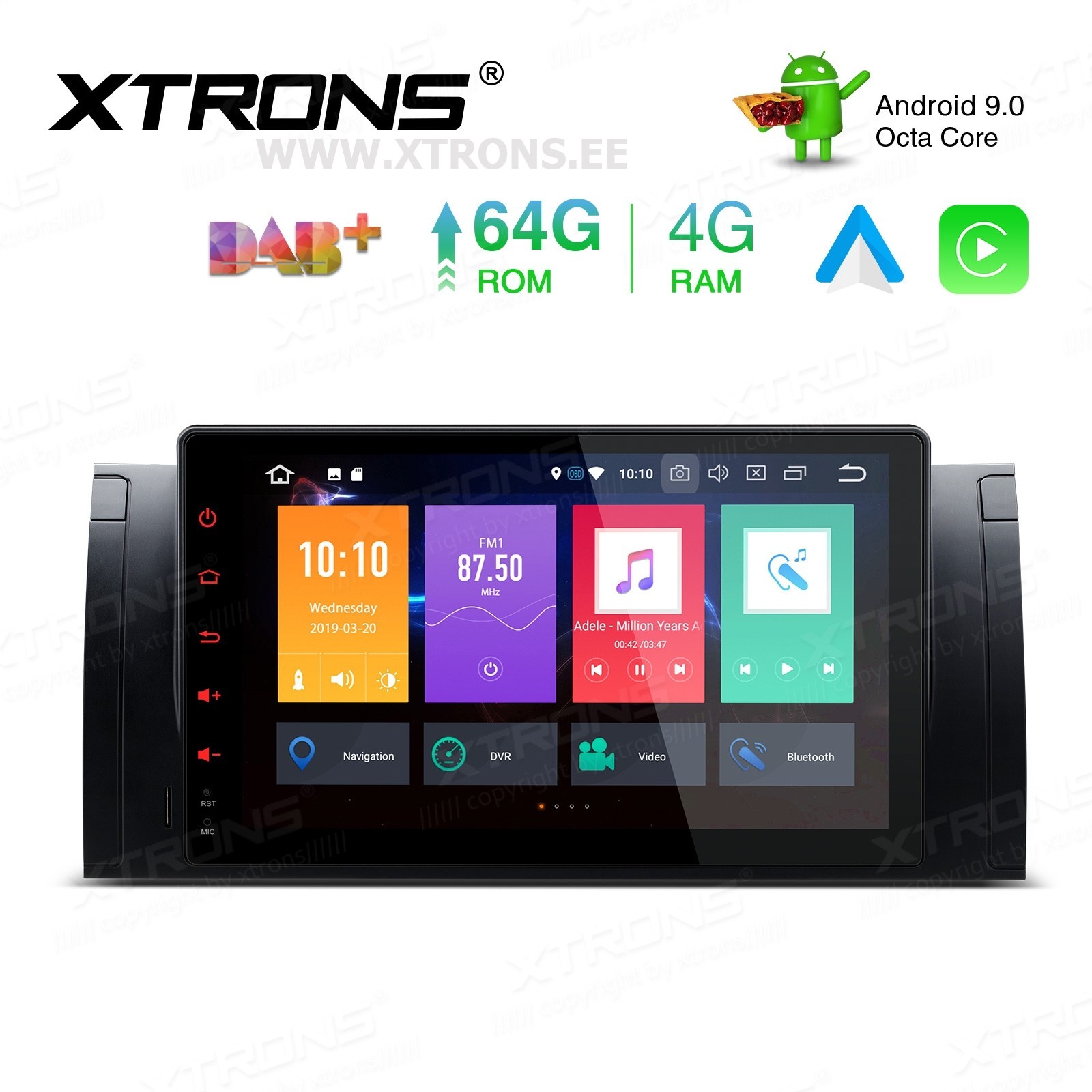 XTRONS PBX9953BL