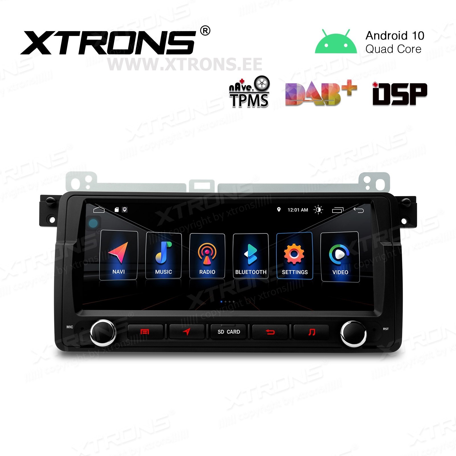 XTRONS PSD8046BL
