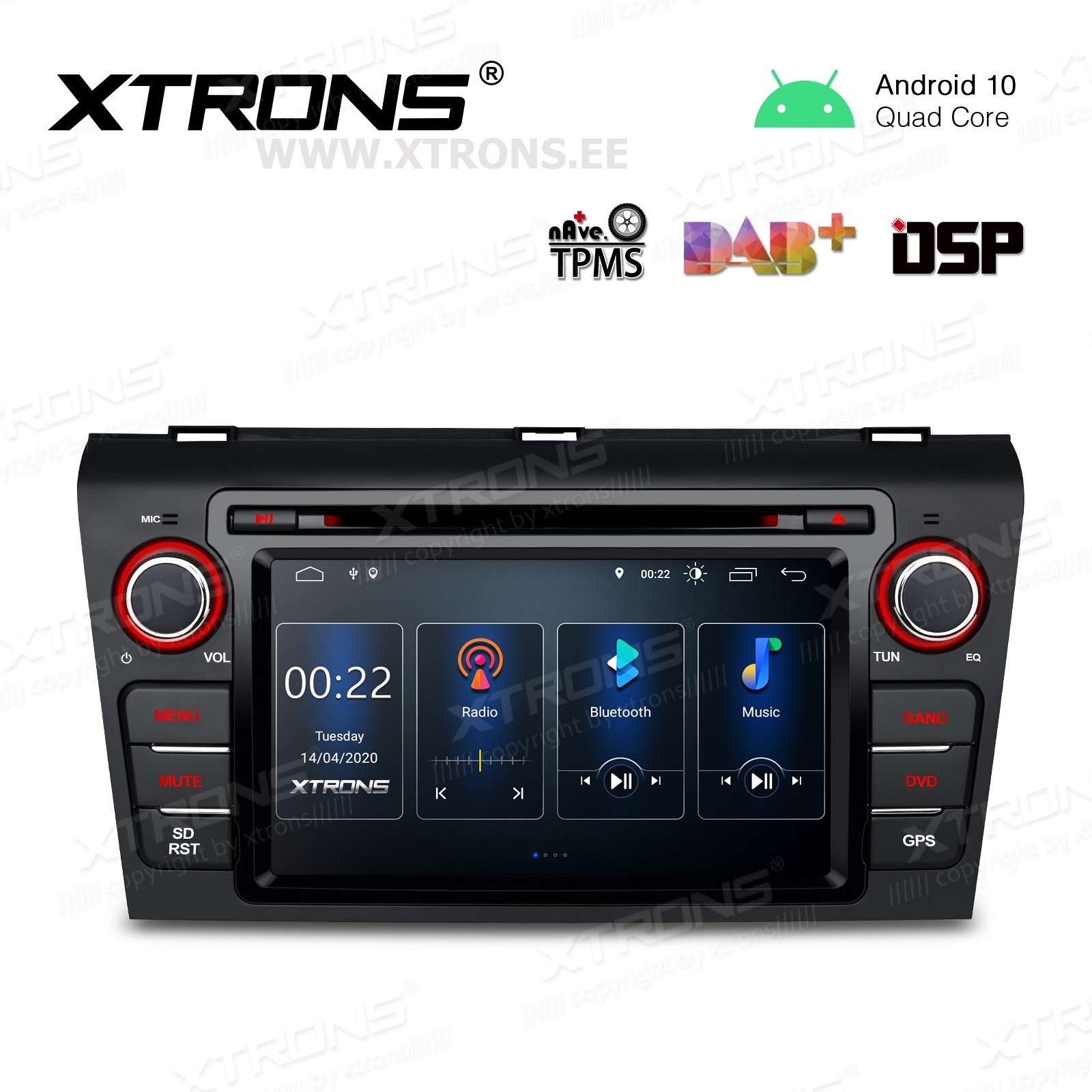 XTRONS PSD70M3M