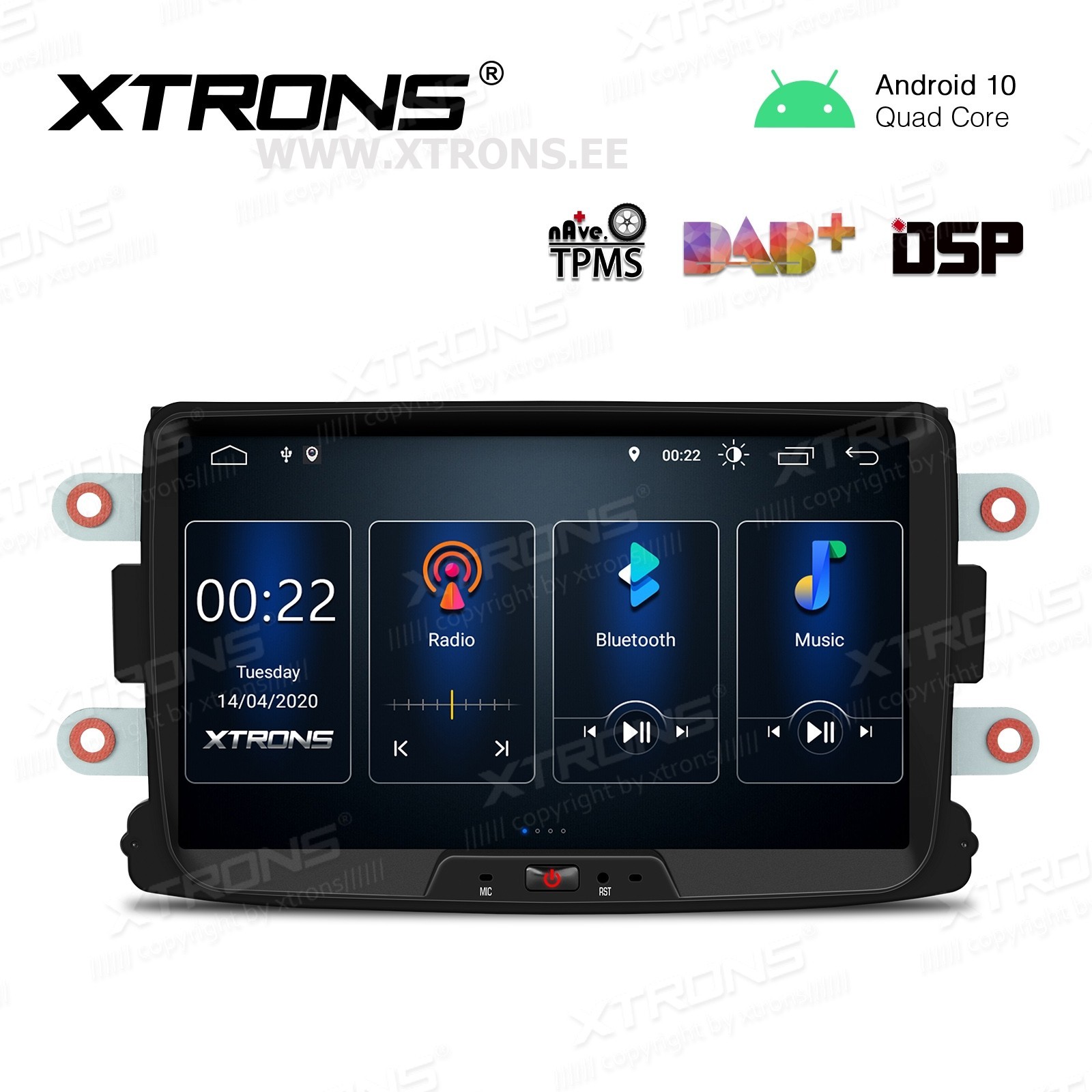 XTRONS PSD80DCRL