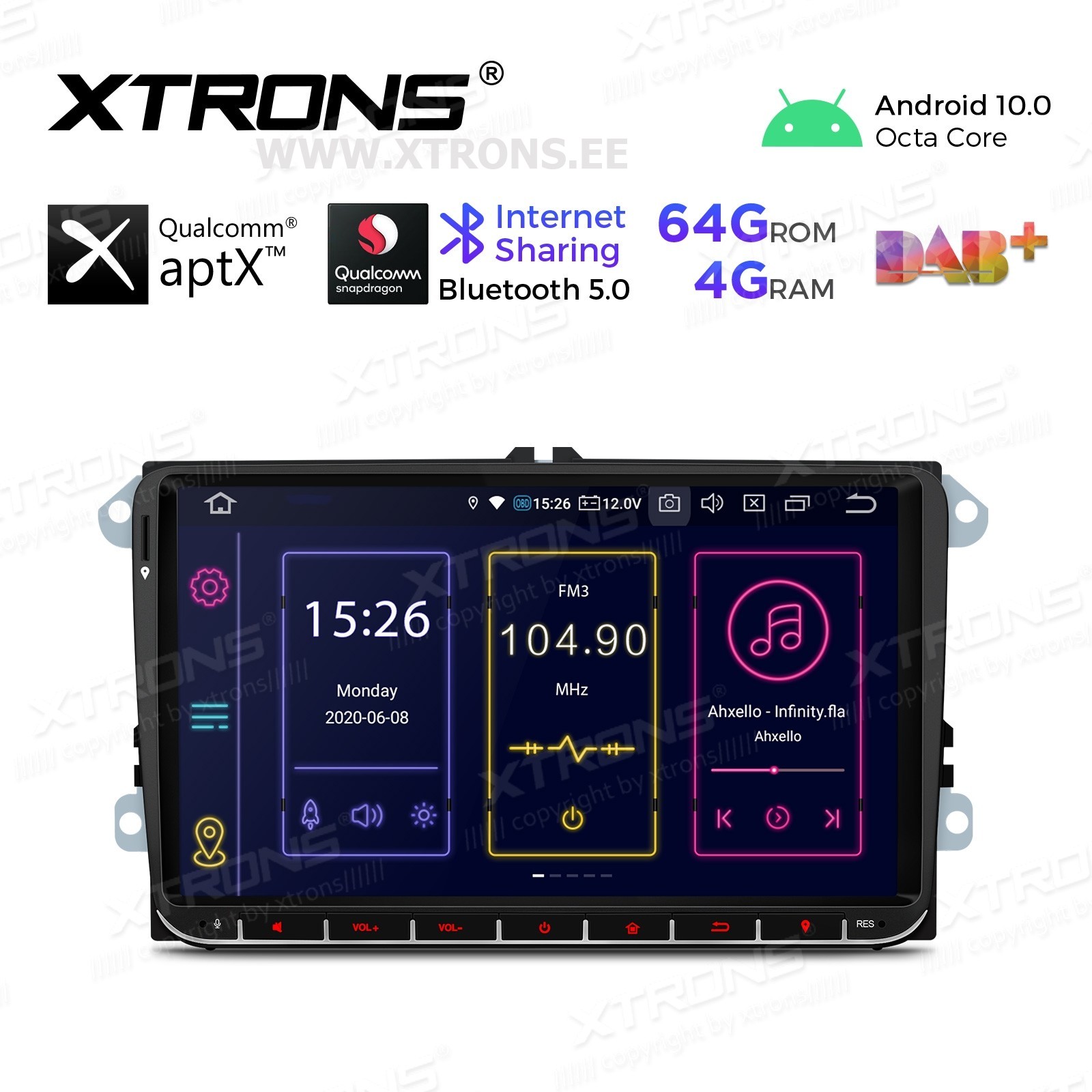 XTRONS IB90MTVL