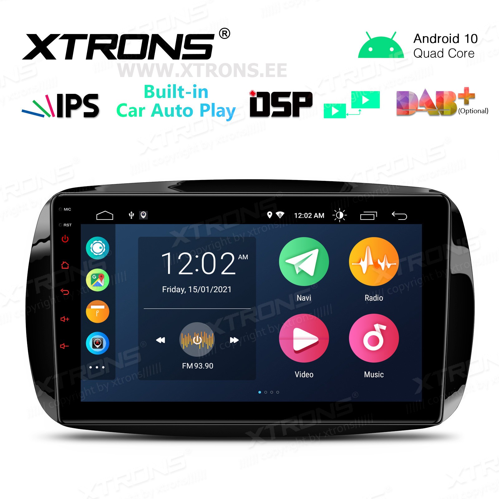 XTRONS PSP90MSMTN