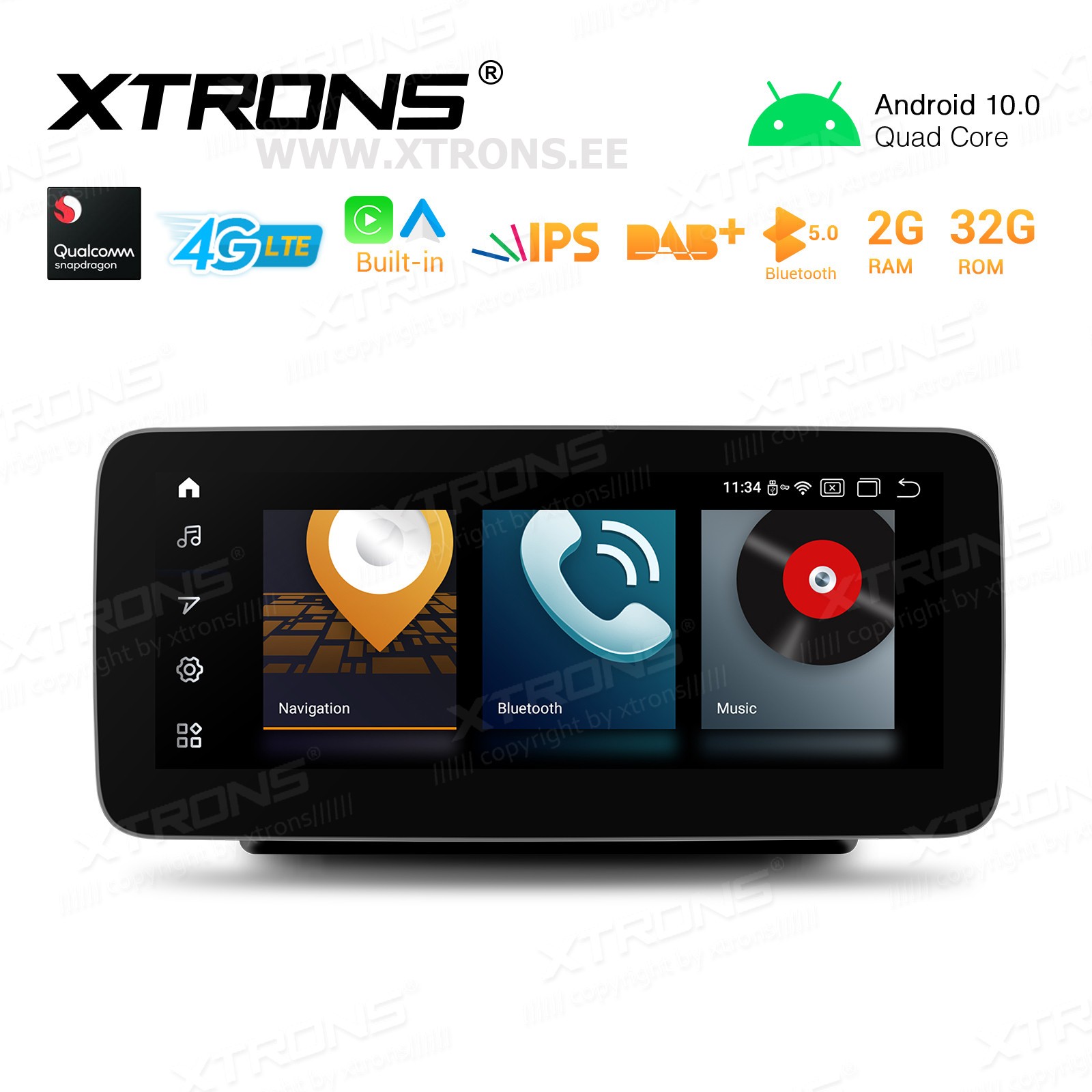 XTRONS QCM1050CS