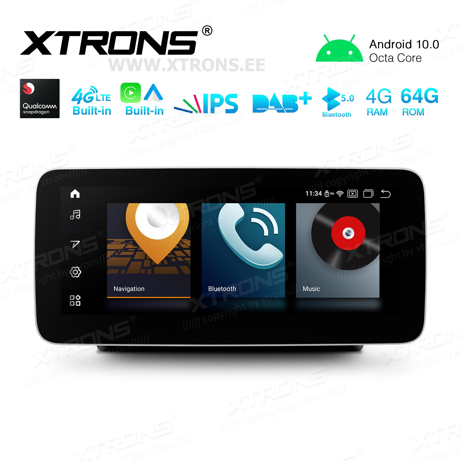 XTRONS QCM1050C