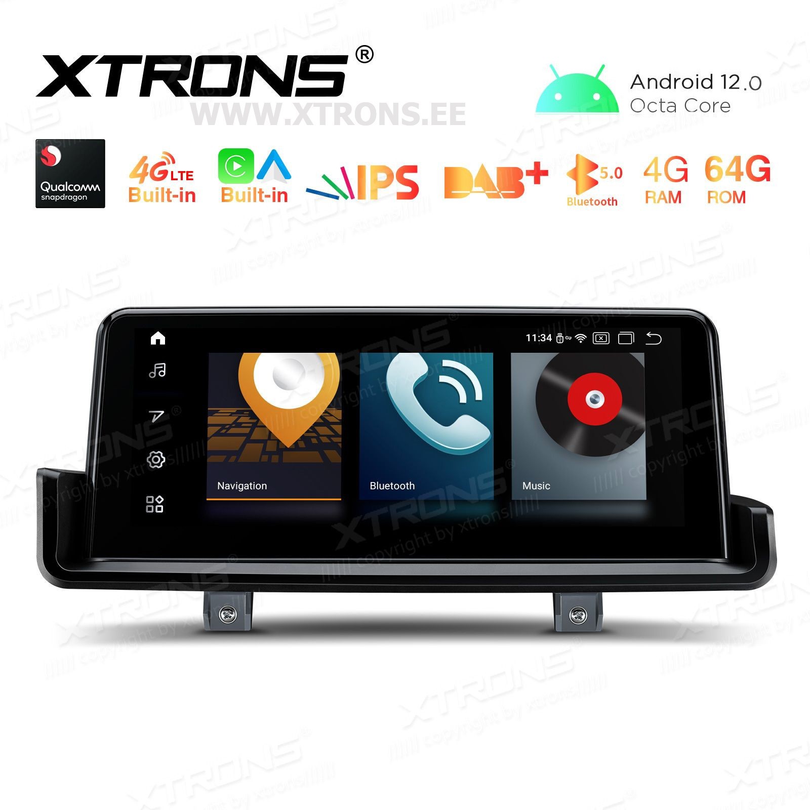 XTRONS QSB1290UN_L