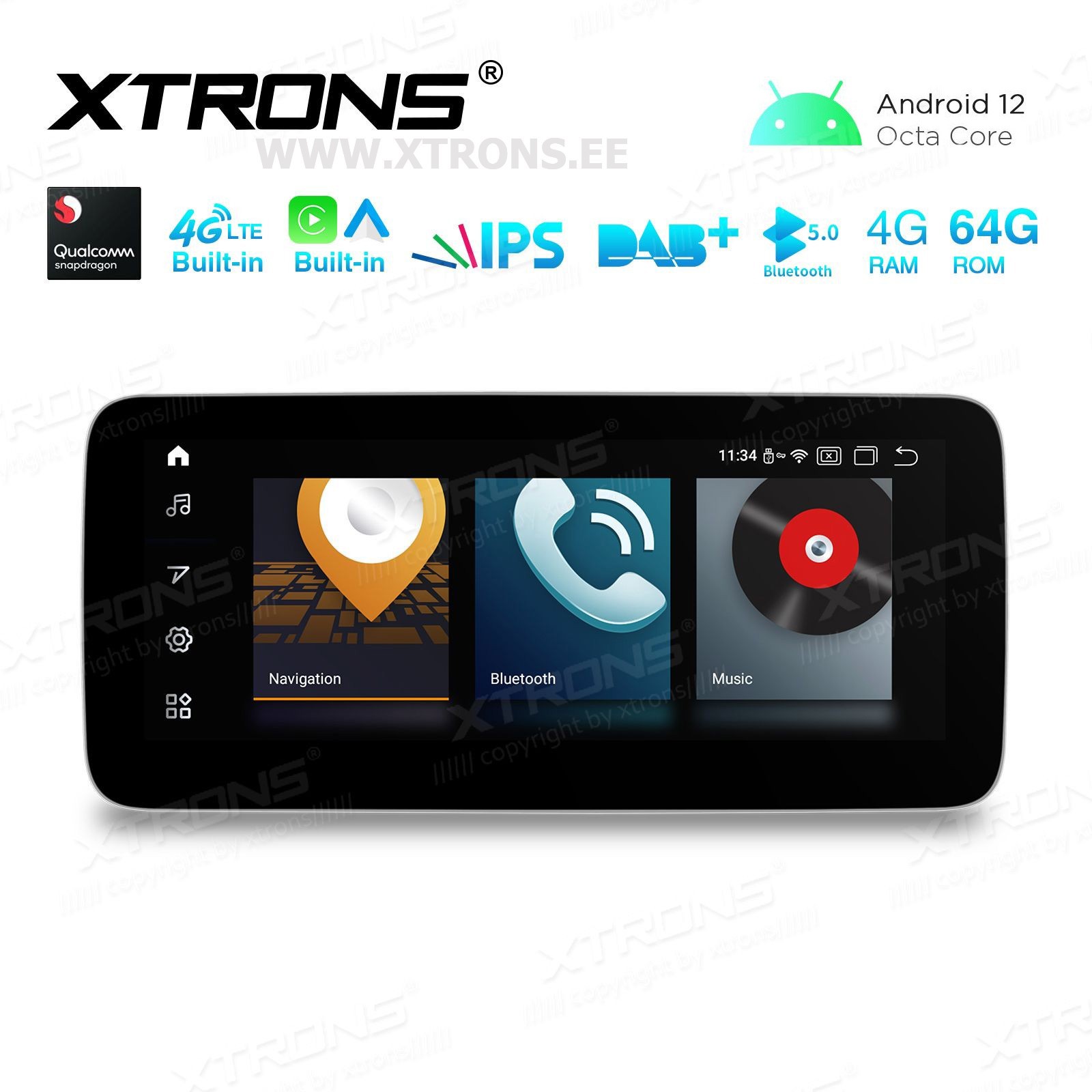 XTRONS QSM1245A