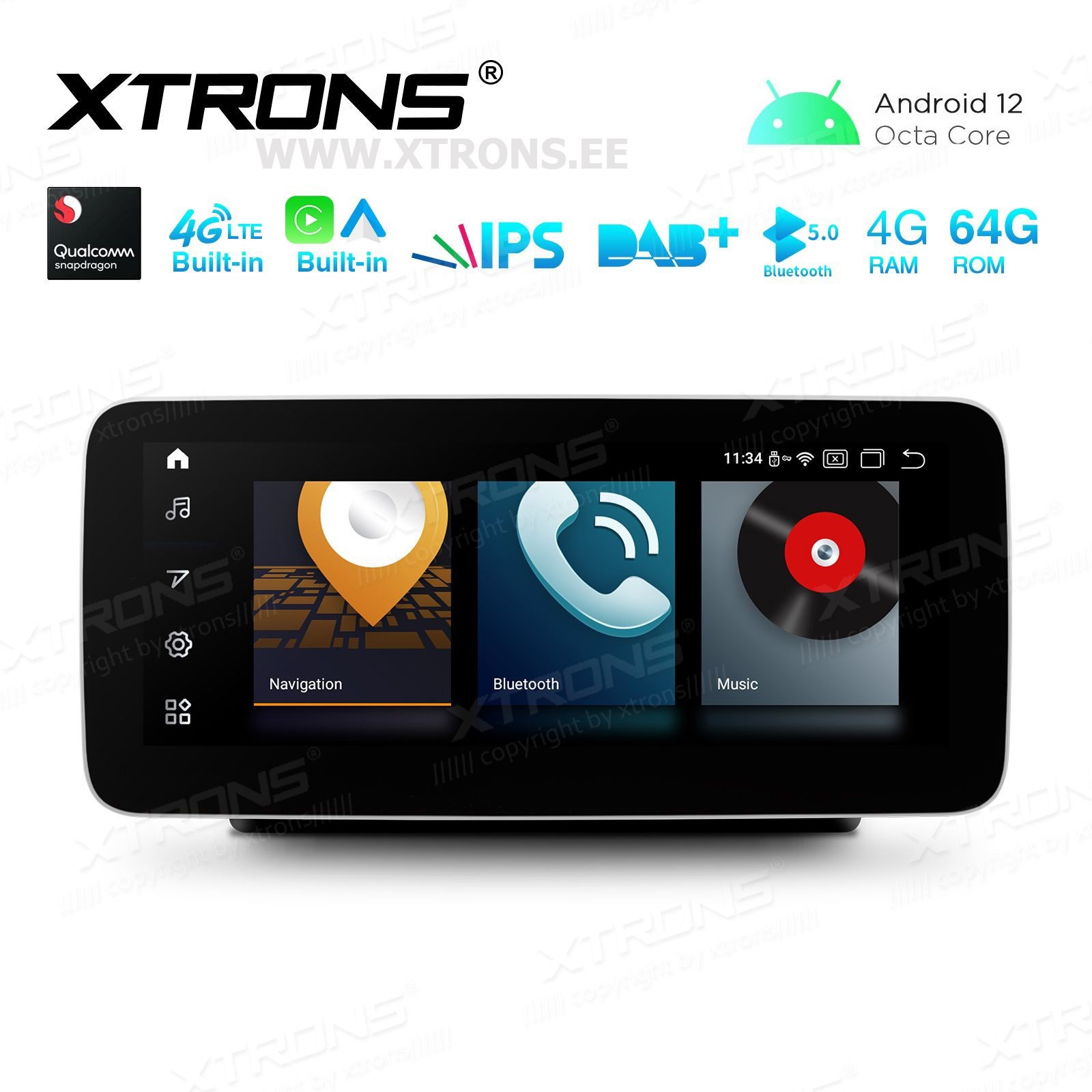 XTRONS QSM1250C