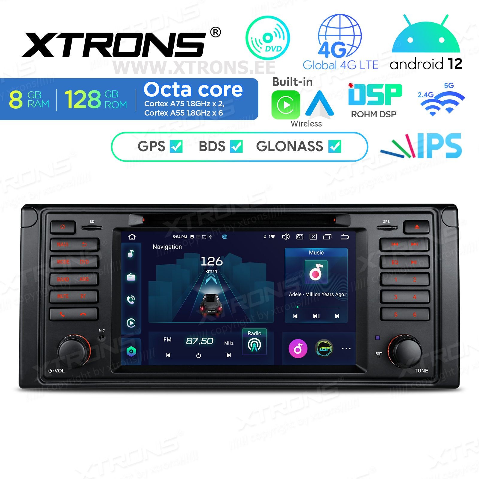 XTRONS IX7239BS