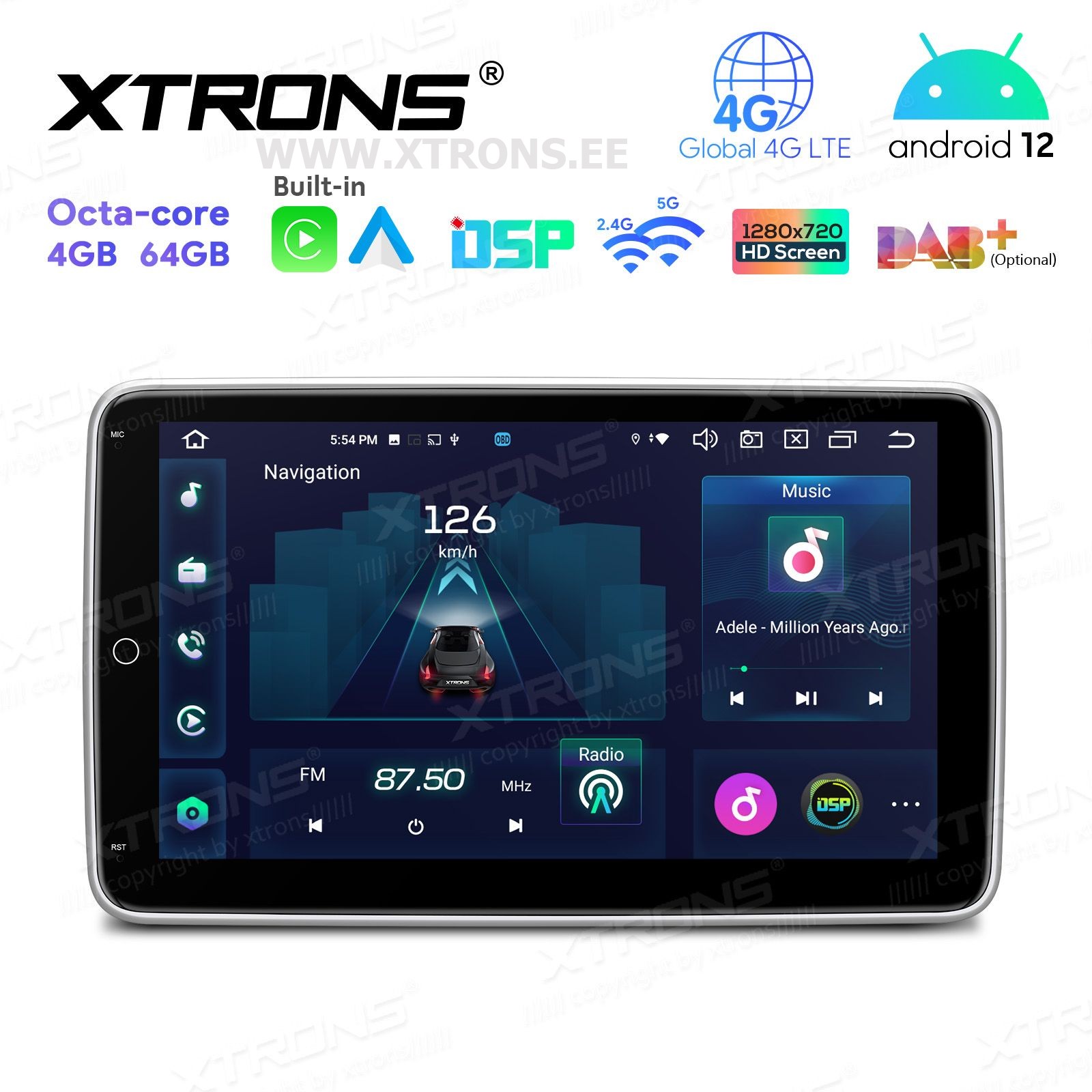 XTRONS TX120LS