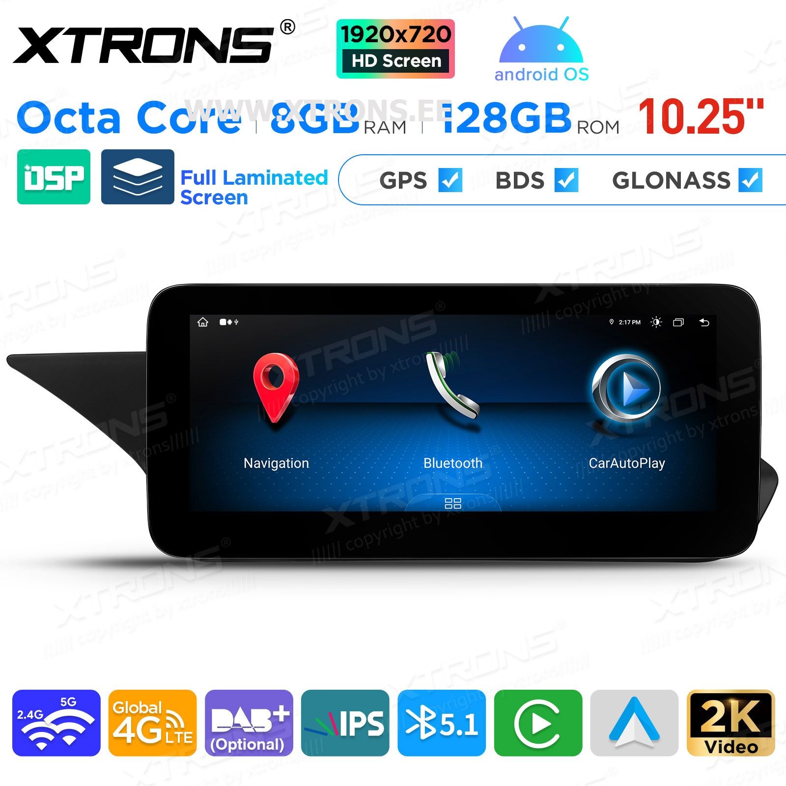 XTRONS QAM1250M12EL
