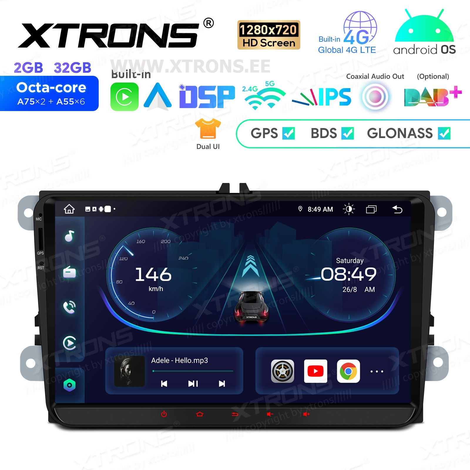 XTRONS IE92MTVL