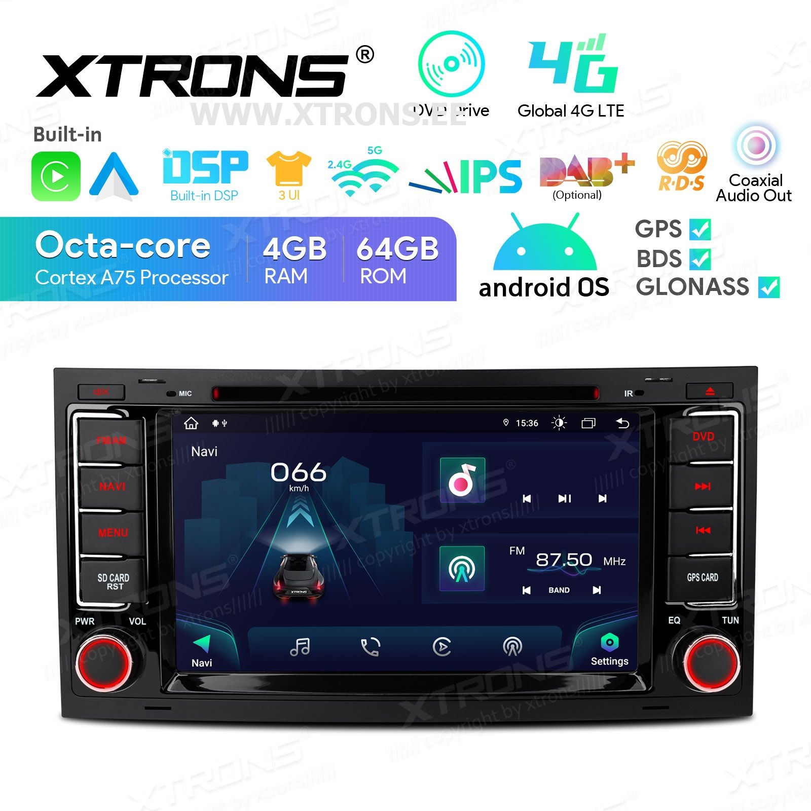 XTRONS IA72TRVS