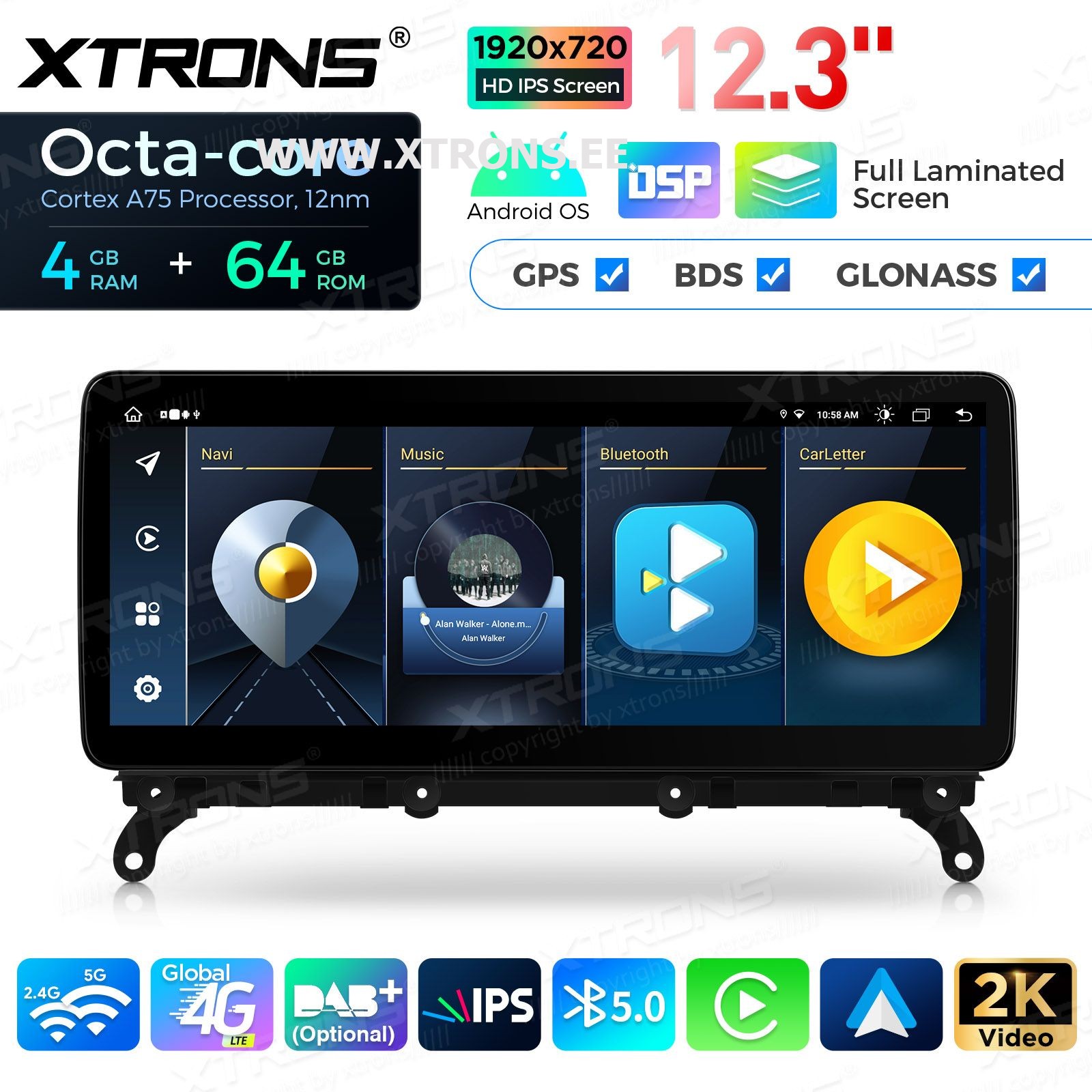 XTRONS QLB22CIB12X3