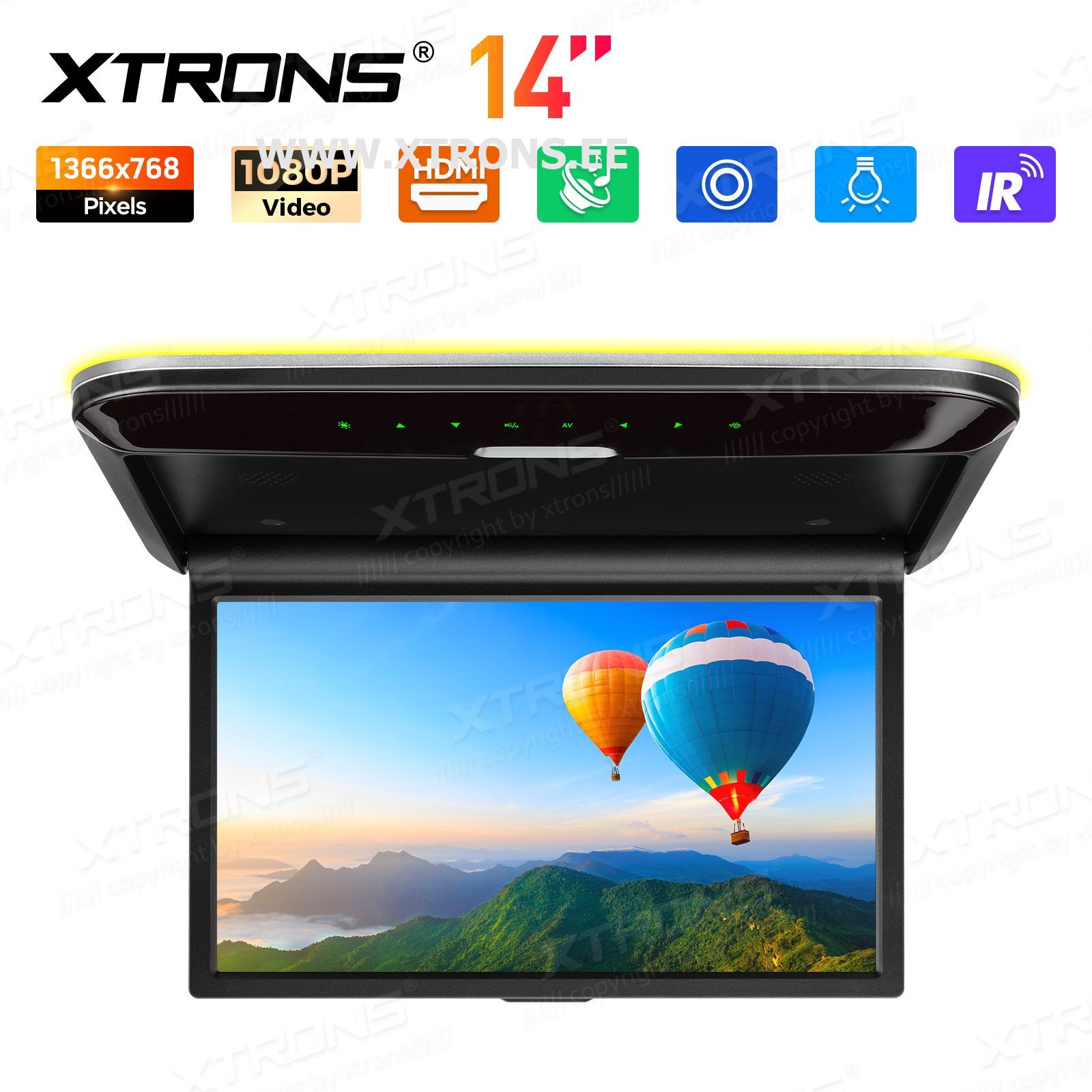 XTRONS CM140HD