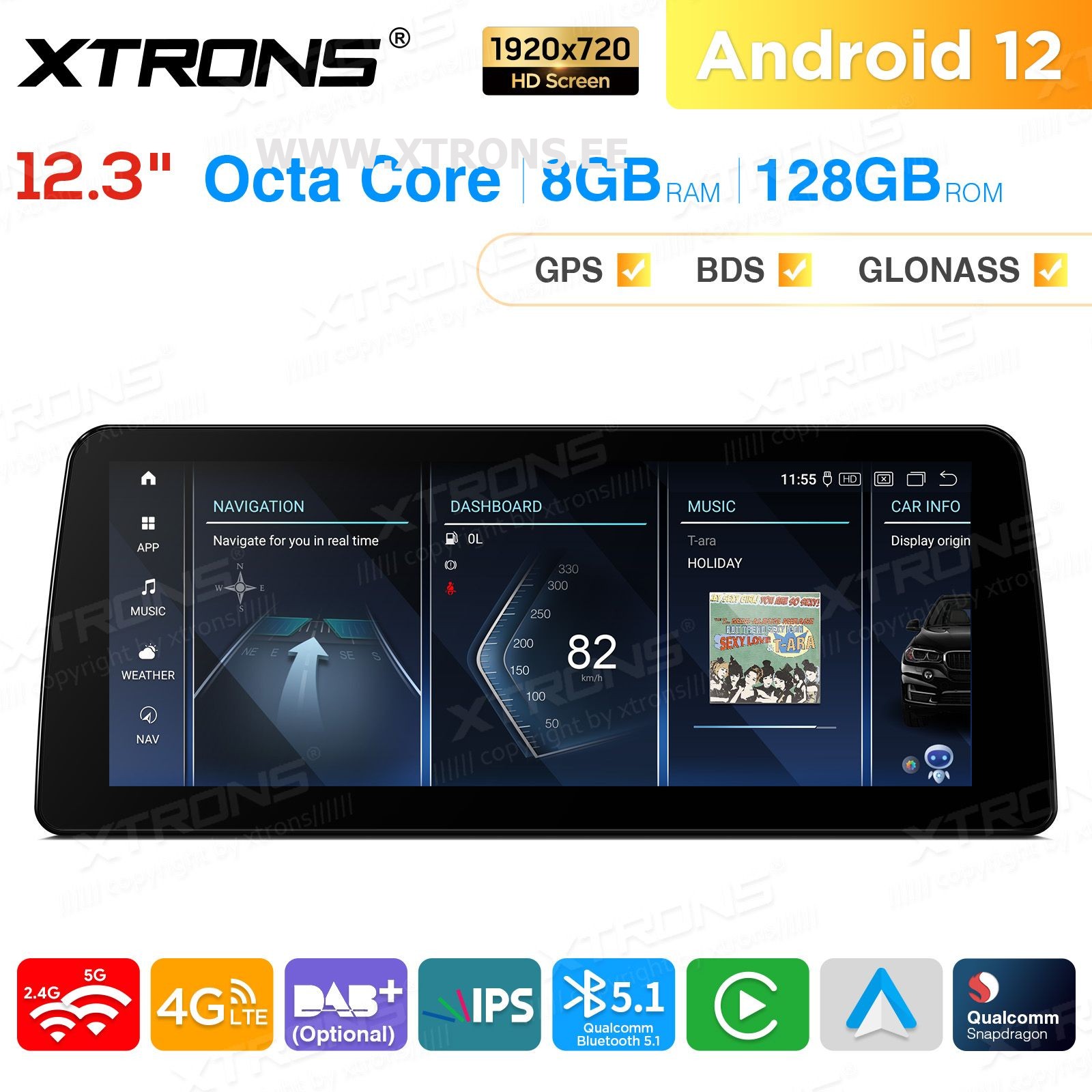 XTRONS QXB22CCB12E60