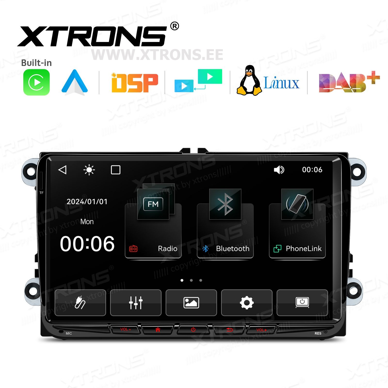 XTRONS PL9MTVD