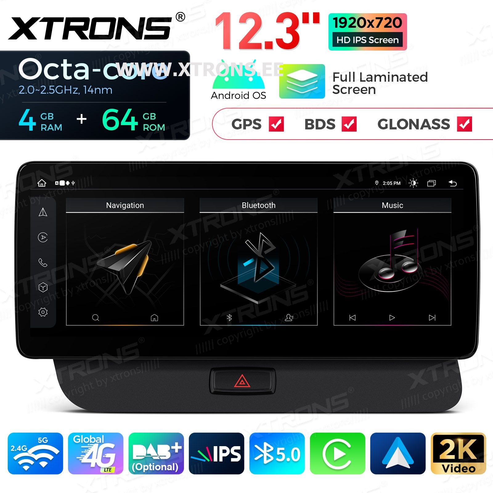 XTRONS QLA22UCA12Q5L