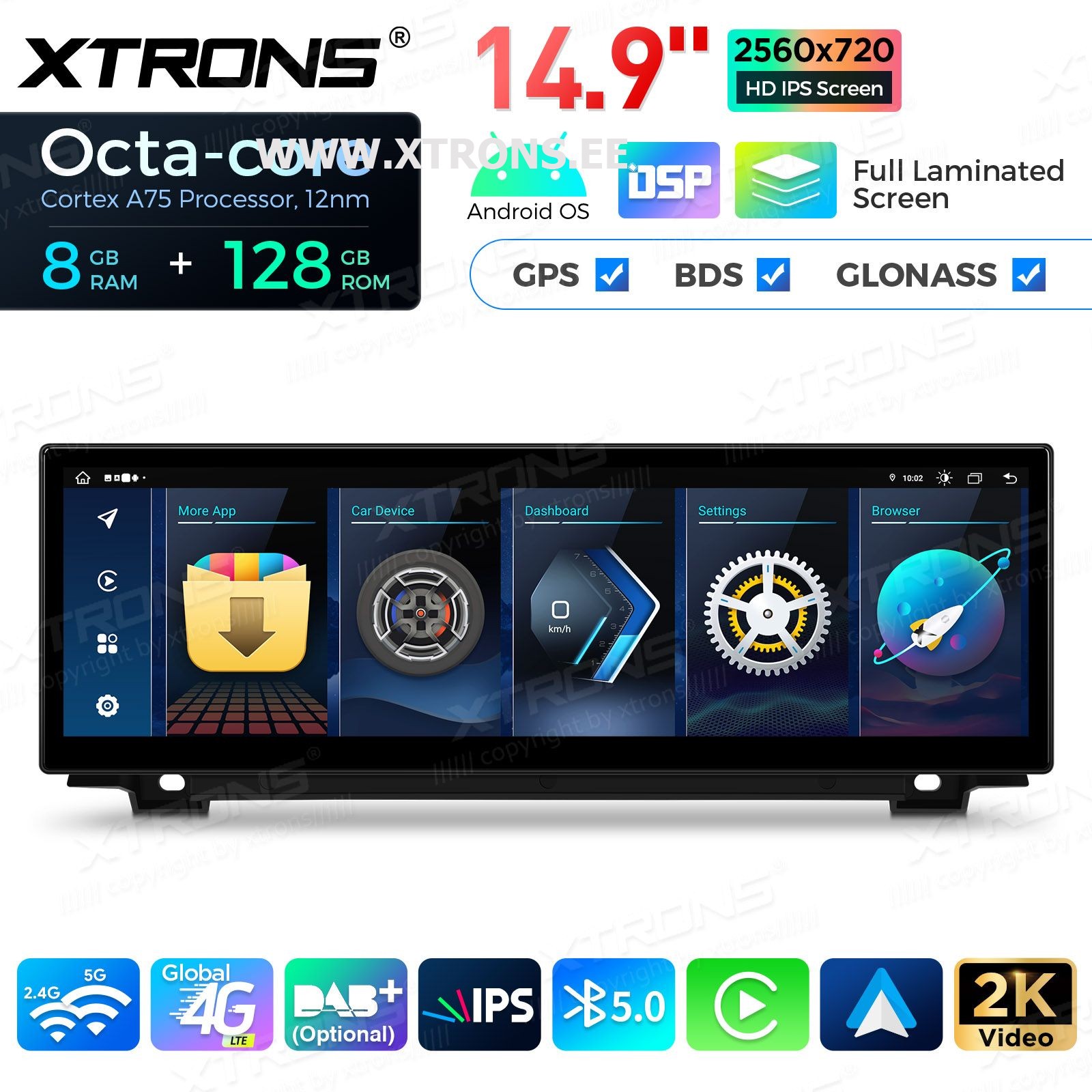 XTRONS QLBH44FVCI3