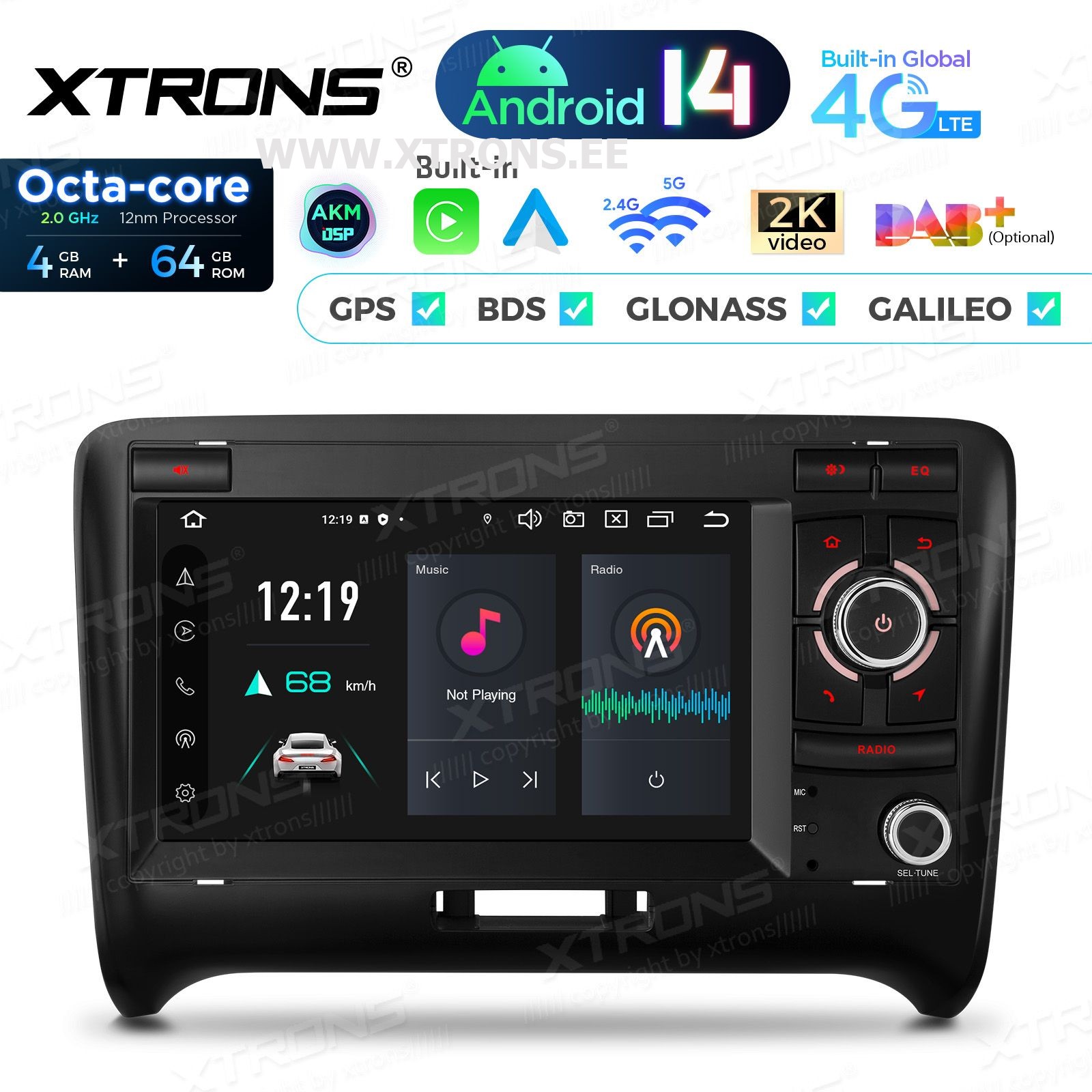 XTRONS PX74TTAL