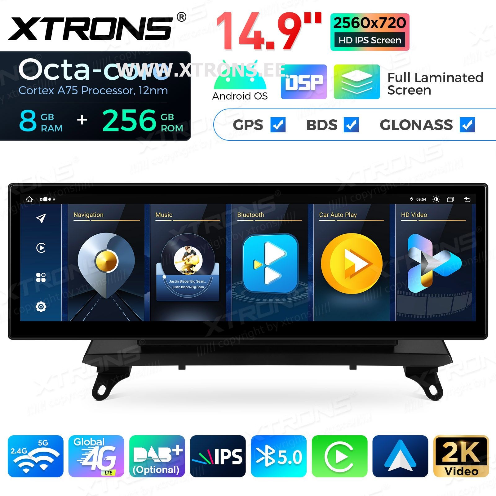 XTRONS QLBX44X5CCL