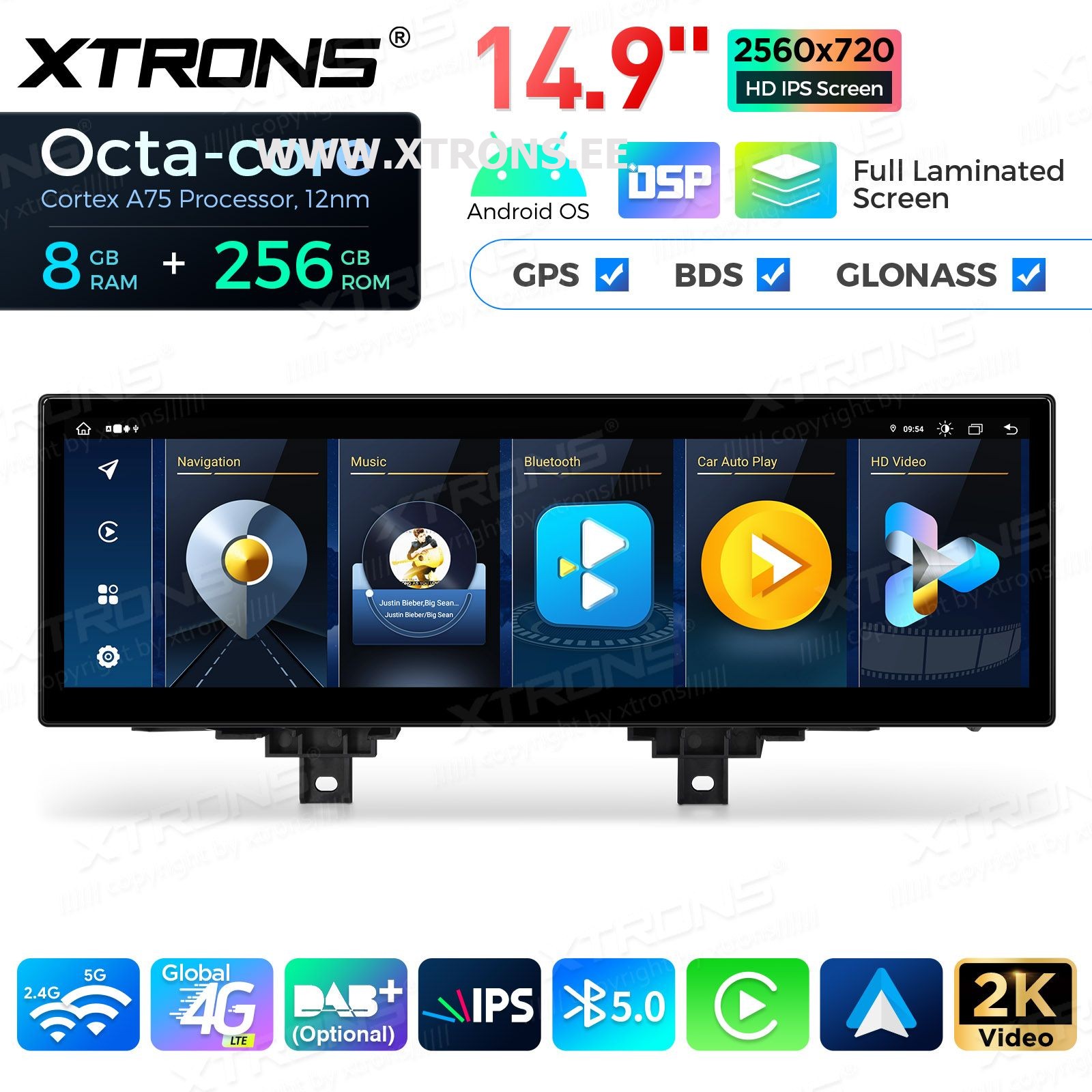 XTRONS QLBX44THEVL