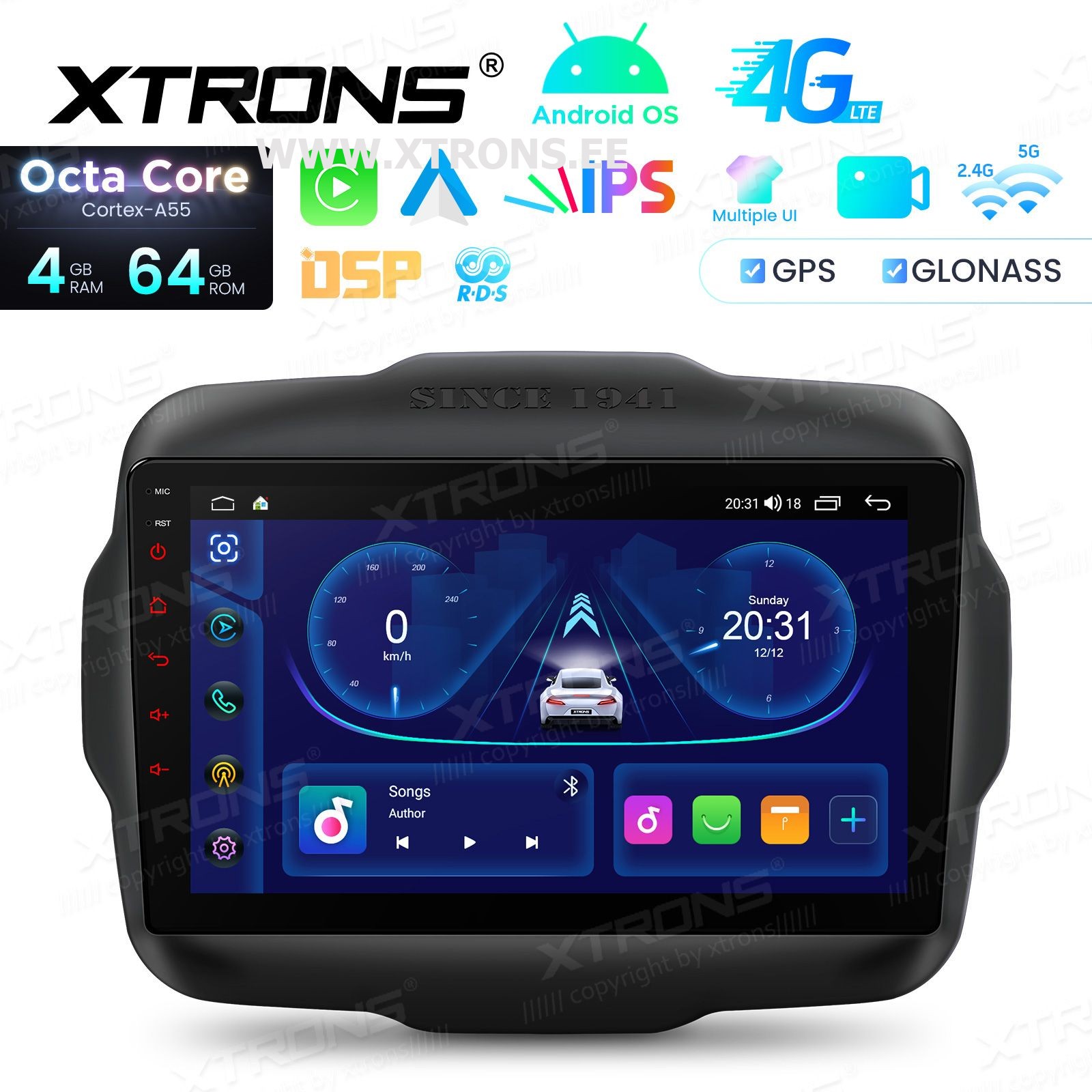 XTRONS IDP90RGJA