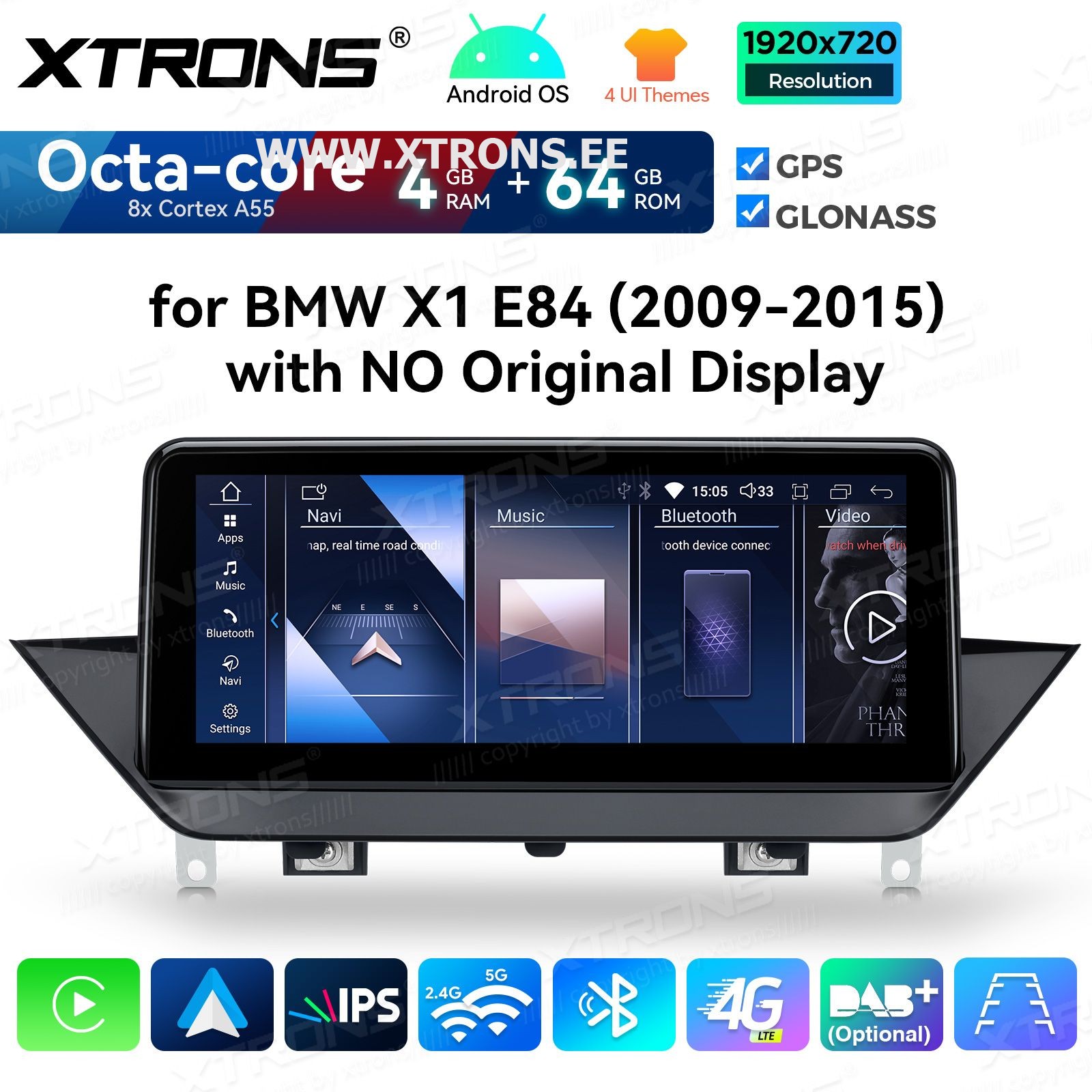 XTRONS QDB10X1UN