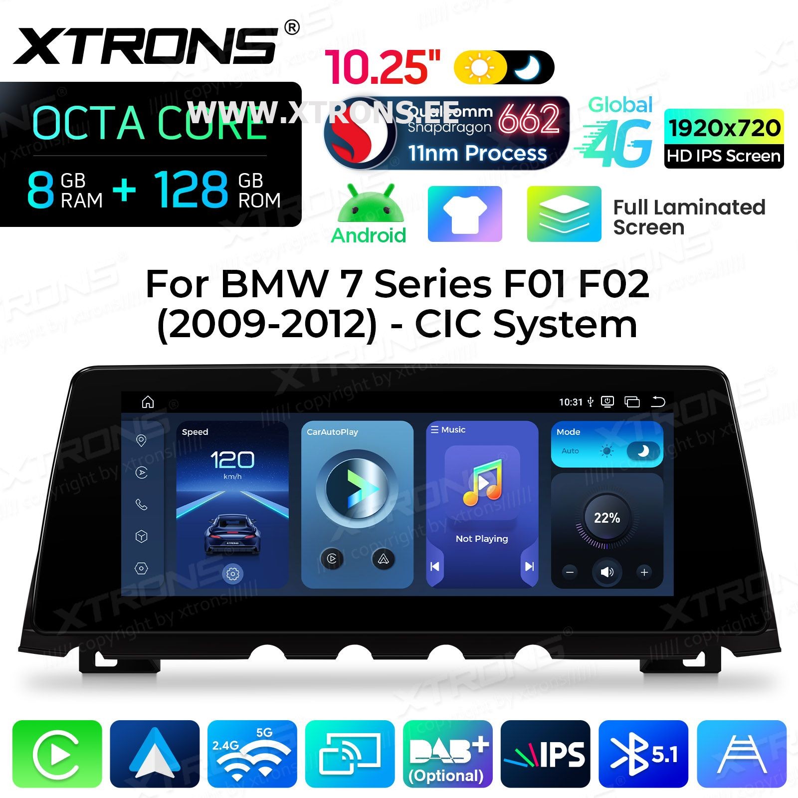 XTRONS QBBH14CIB12SV