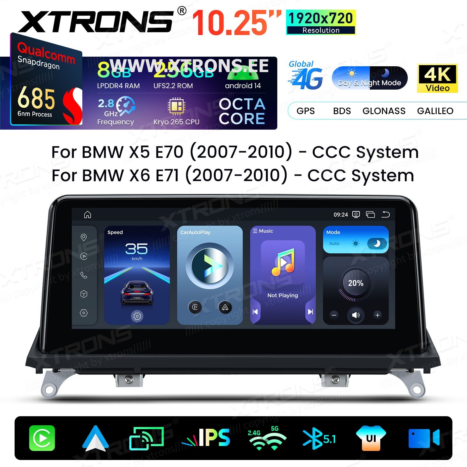 XTRONS QWBX14X5CC