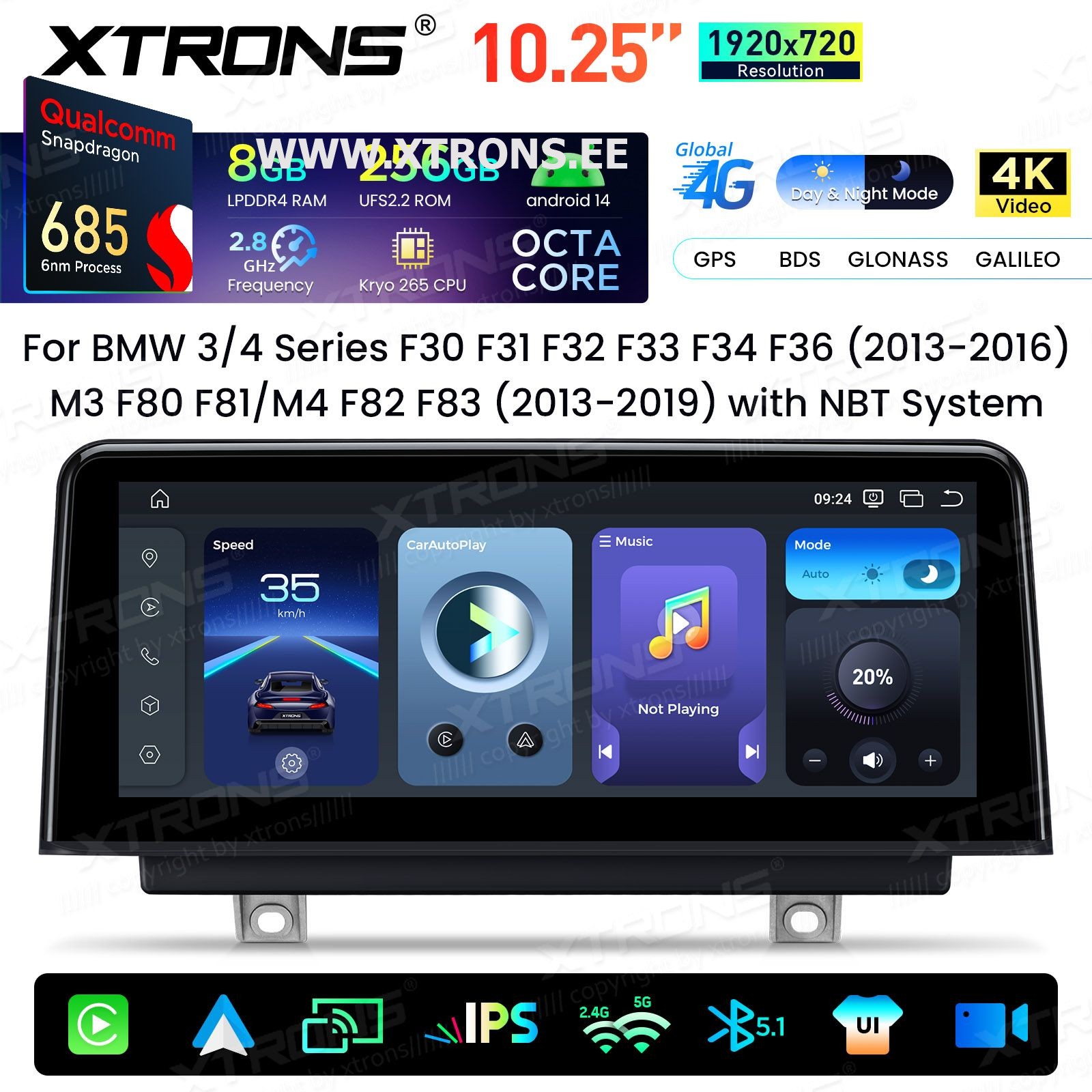 XTRONS QWBX14NBTH