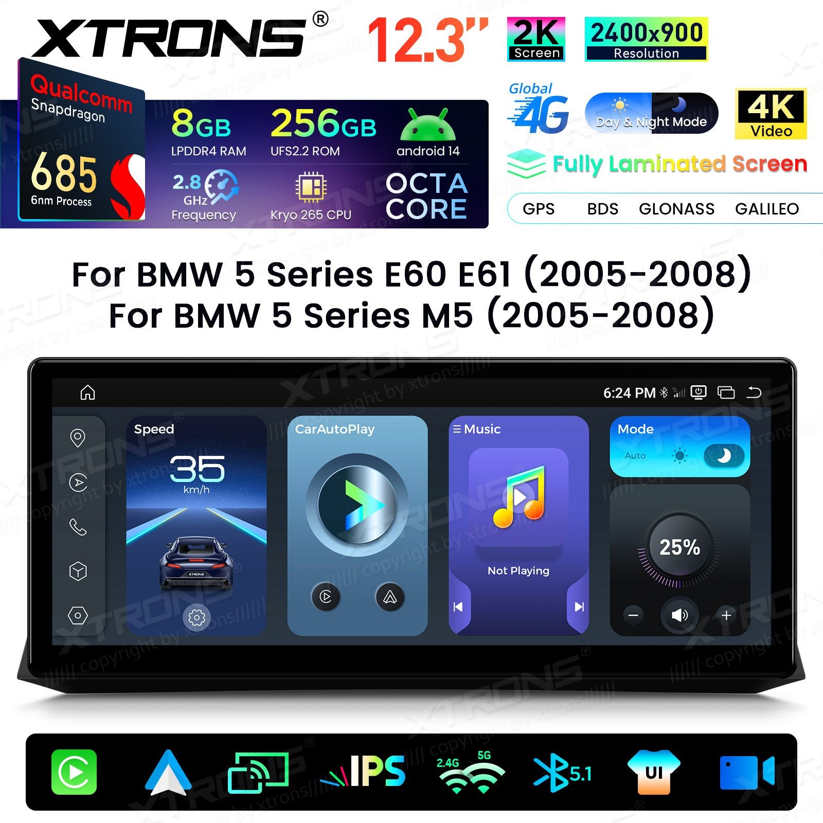XTRONS QWBX24CCB12E60