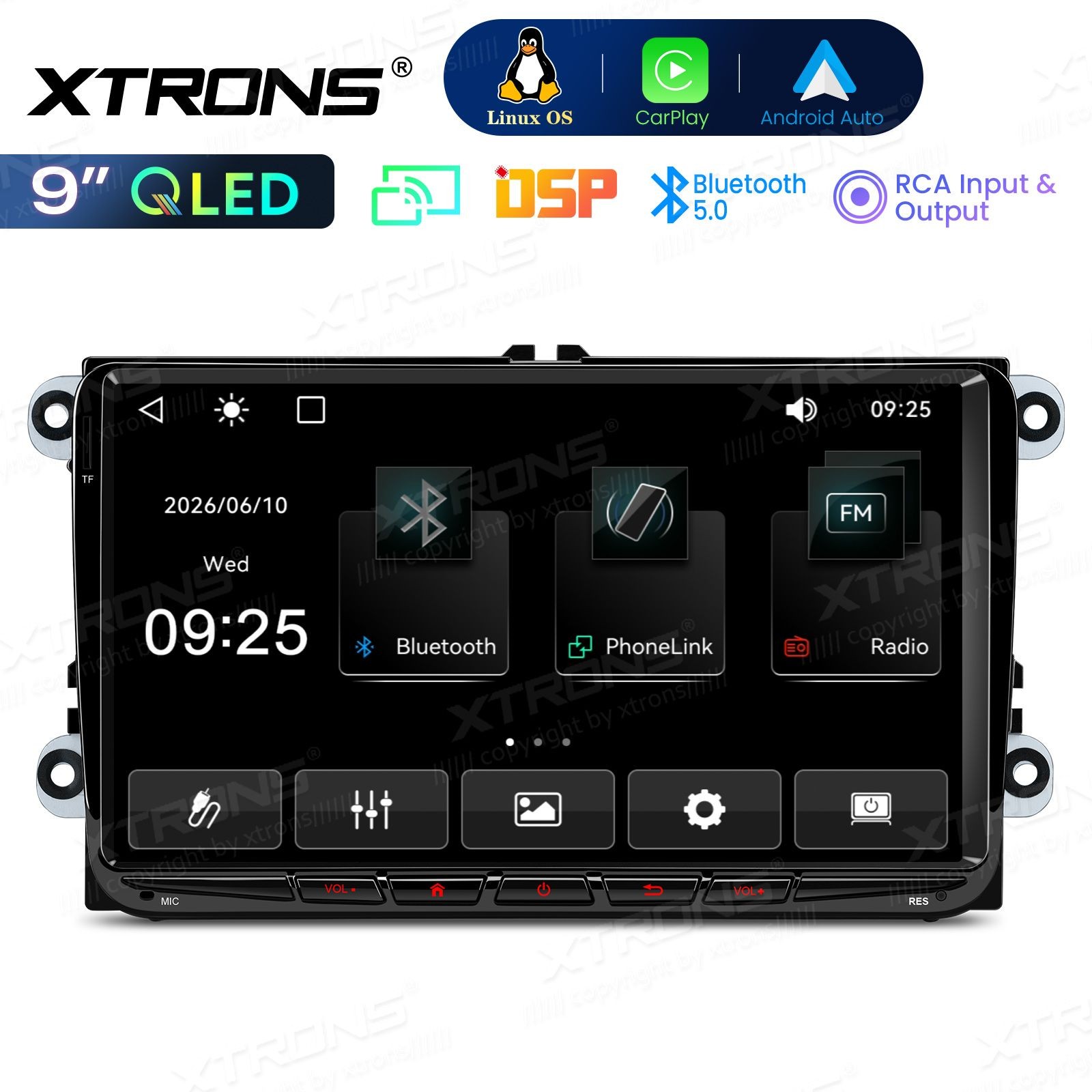 XTRONS PL9MTVL