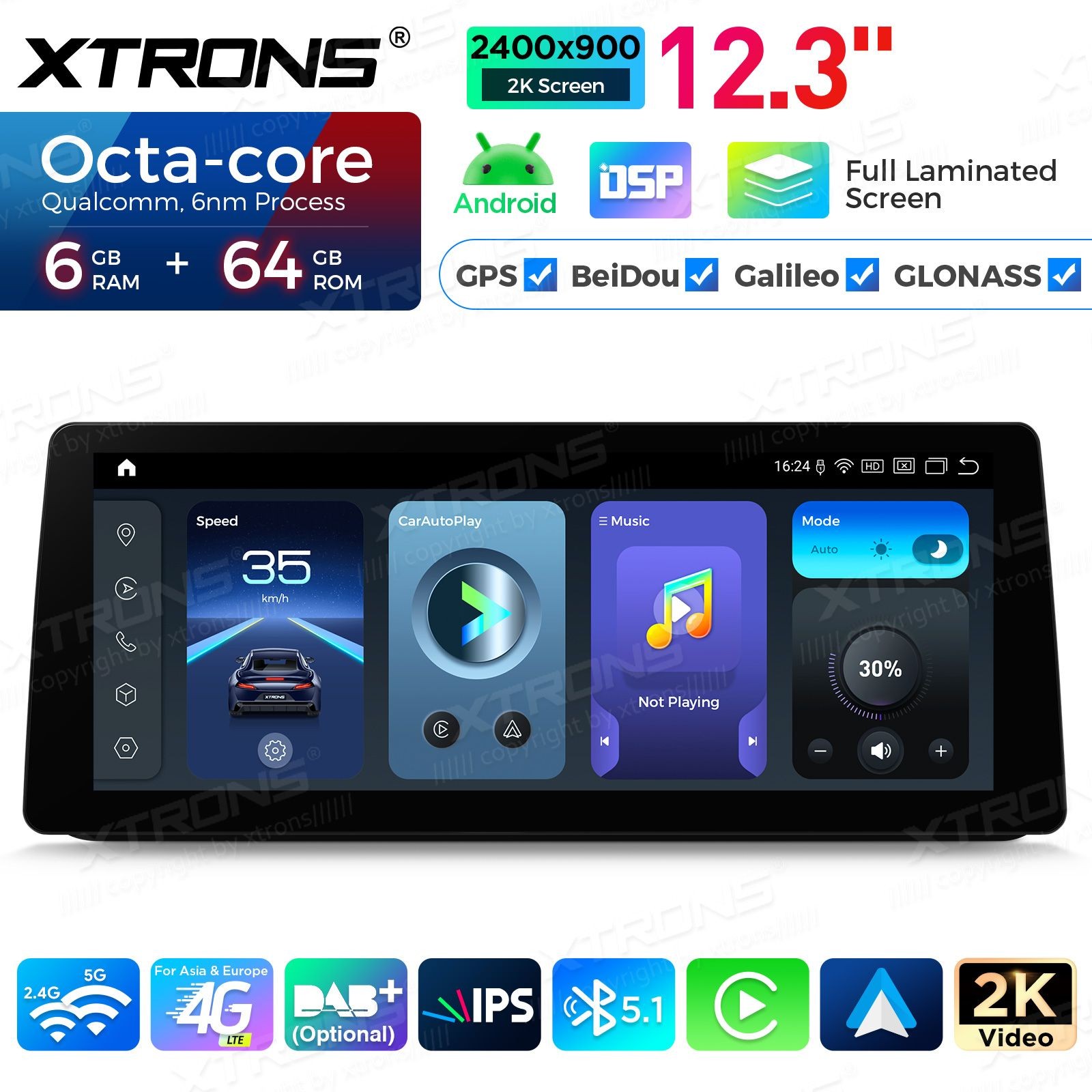 XTRONS QGBS25UMB12E90L