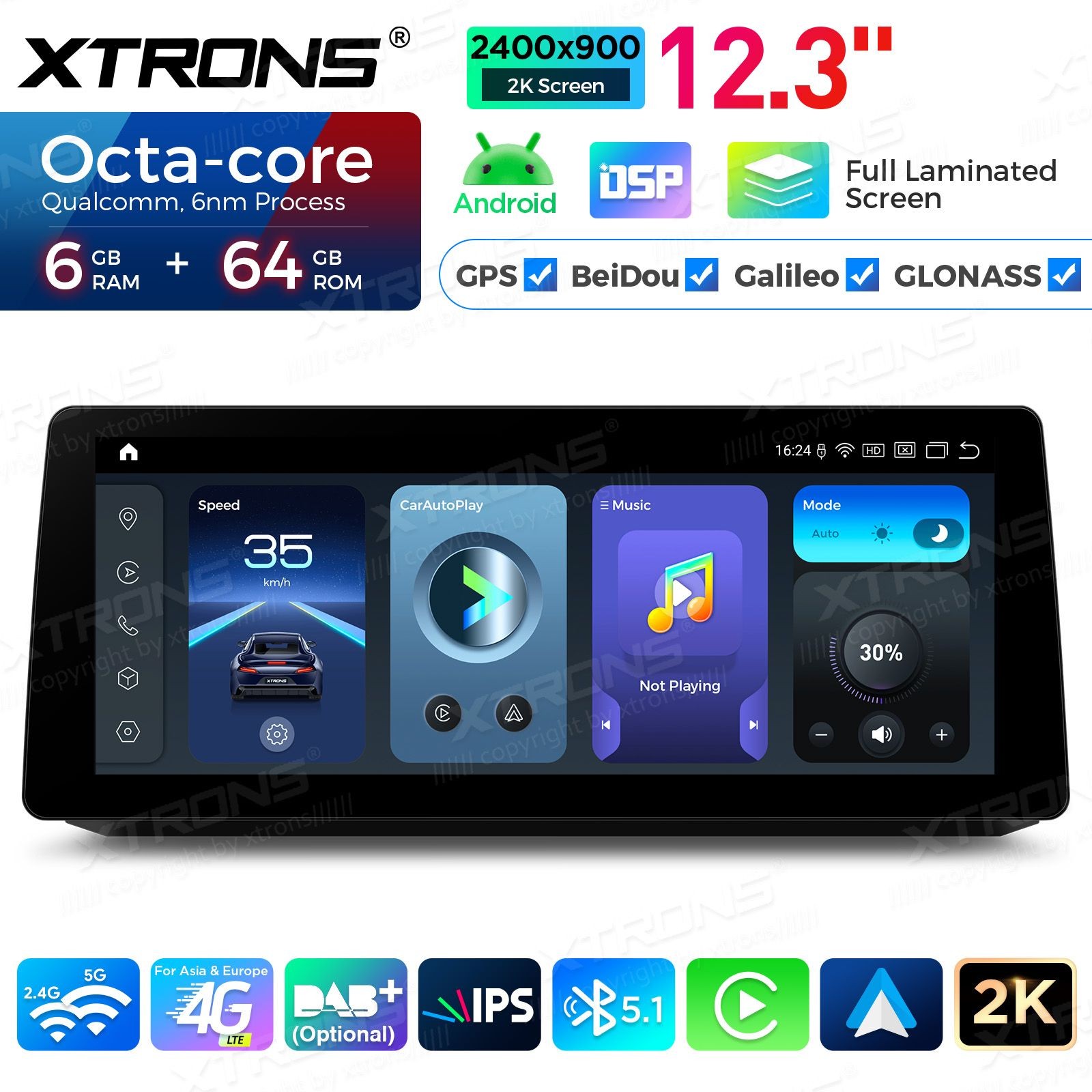 XTRONS QGBS25CCB12E60