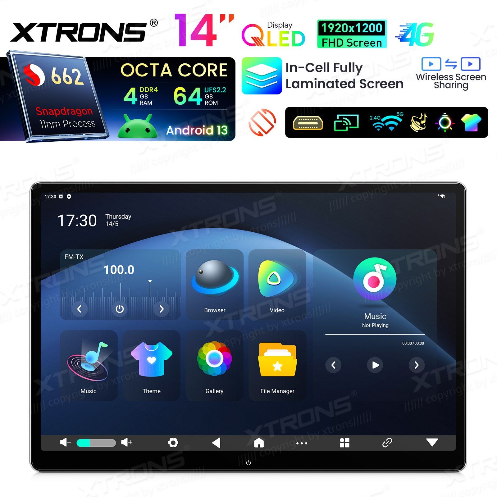 XTRONS HM140A