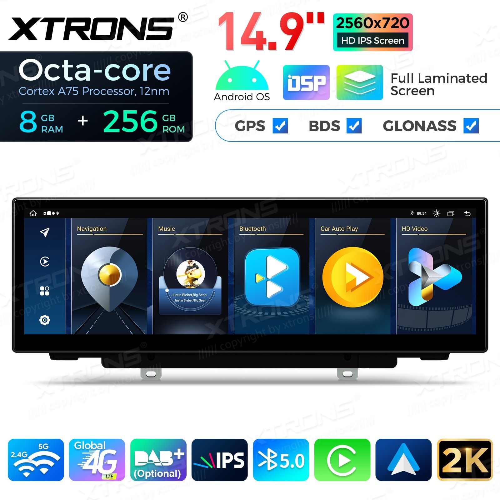 XTRONS QLBX44EVSVL